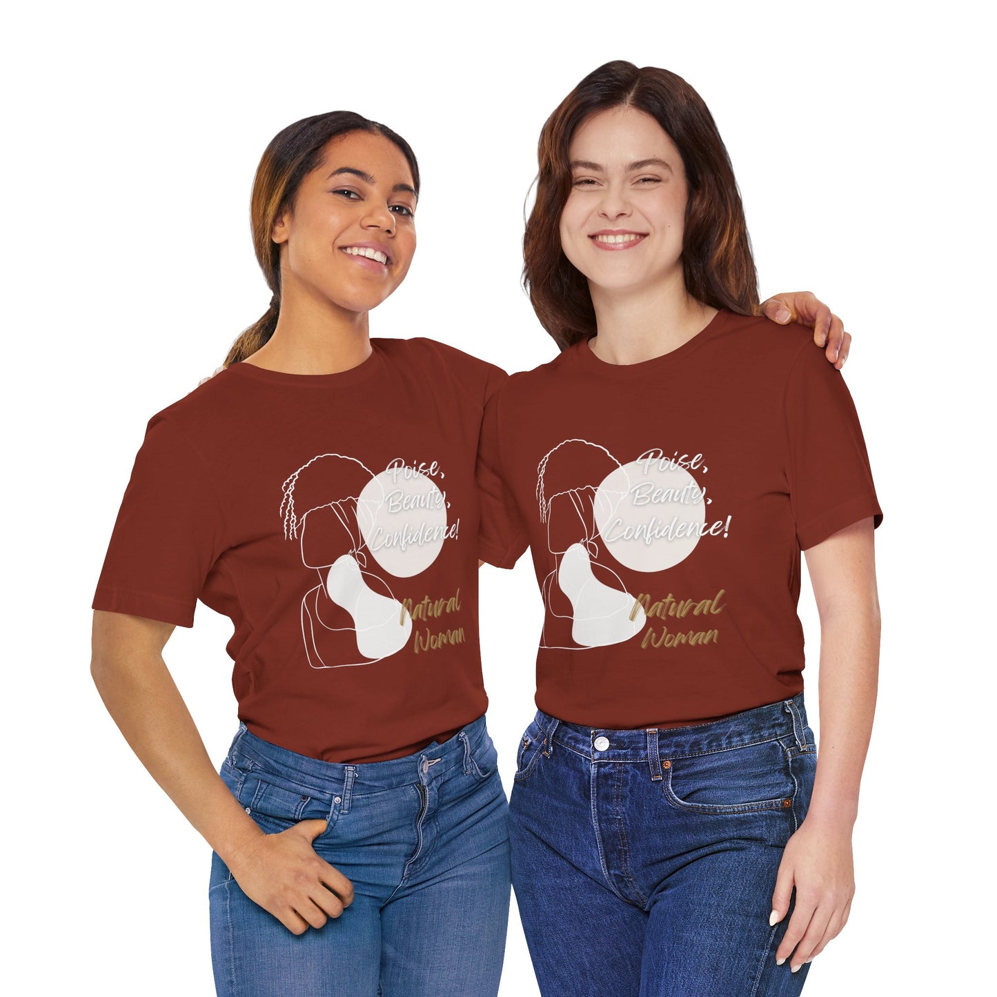 Natural Woman Puff (WL) Short Sleeve T-Shirt