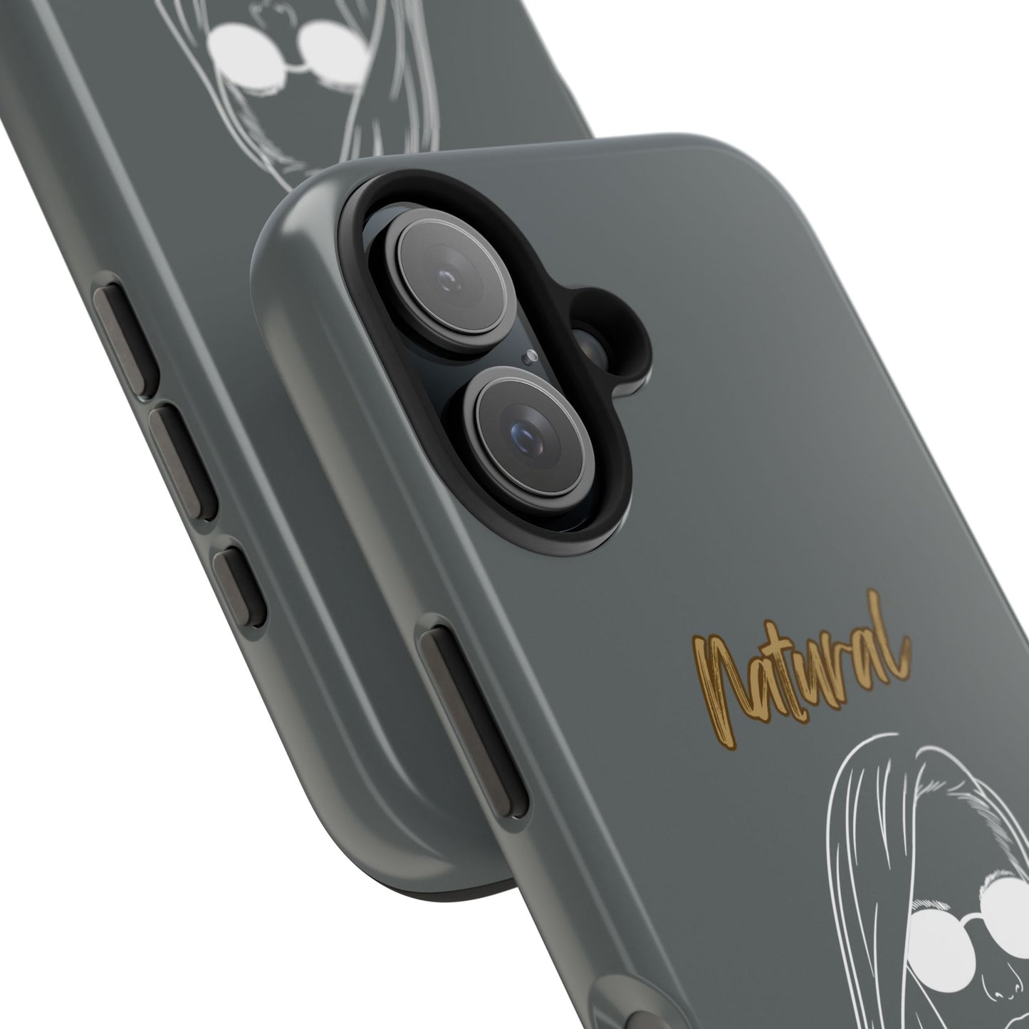 Natural Woman Shades (WL)Tough Phone Cases DARK GREY