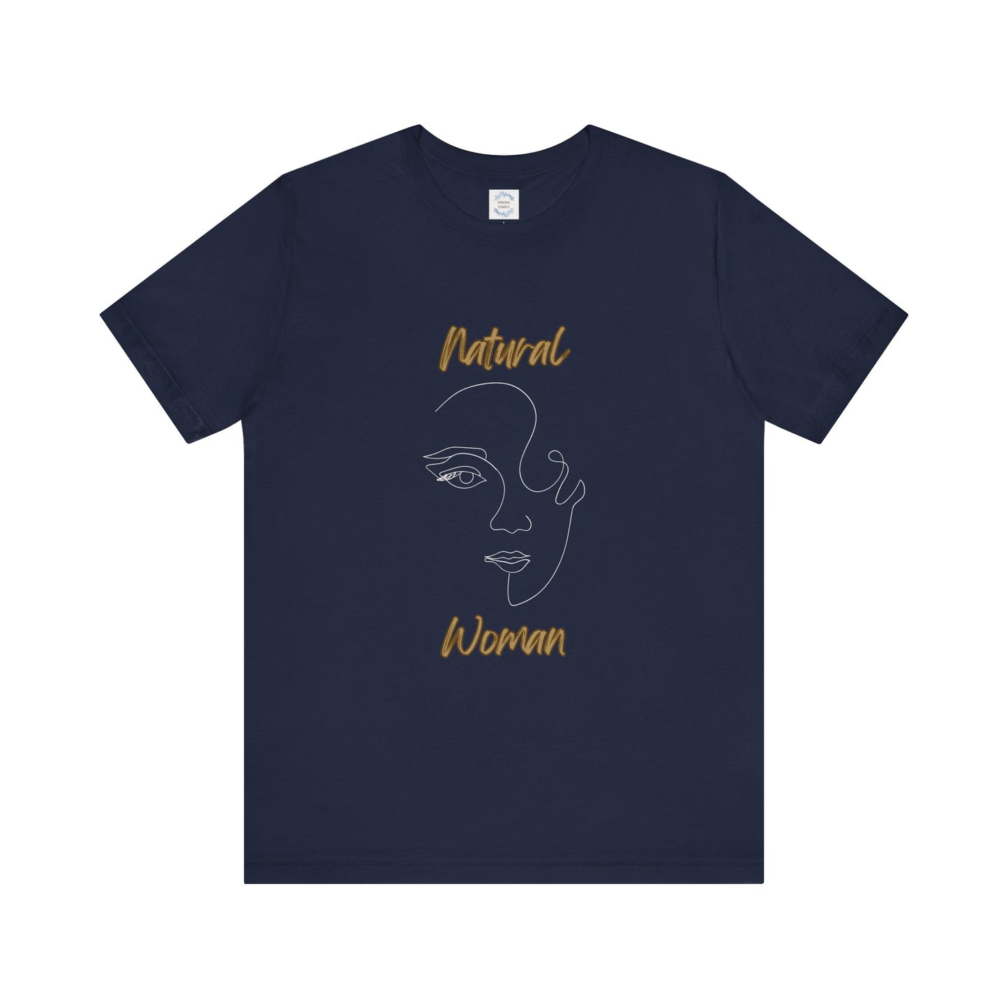 Natural Woman Looking  (WL) Short Sleeve T-Shirt