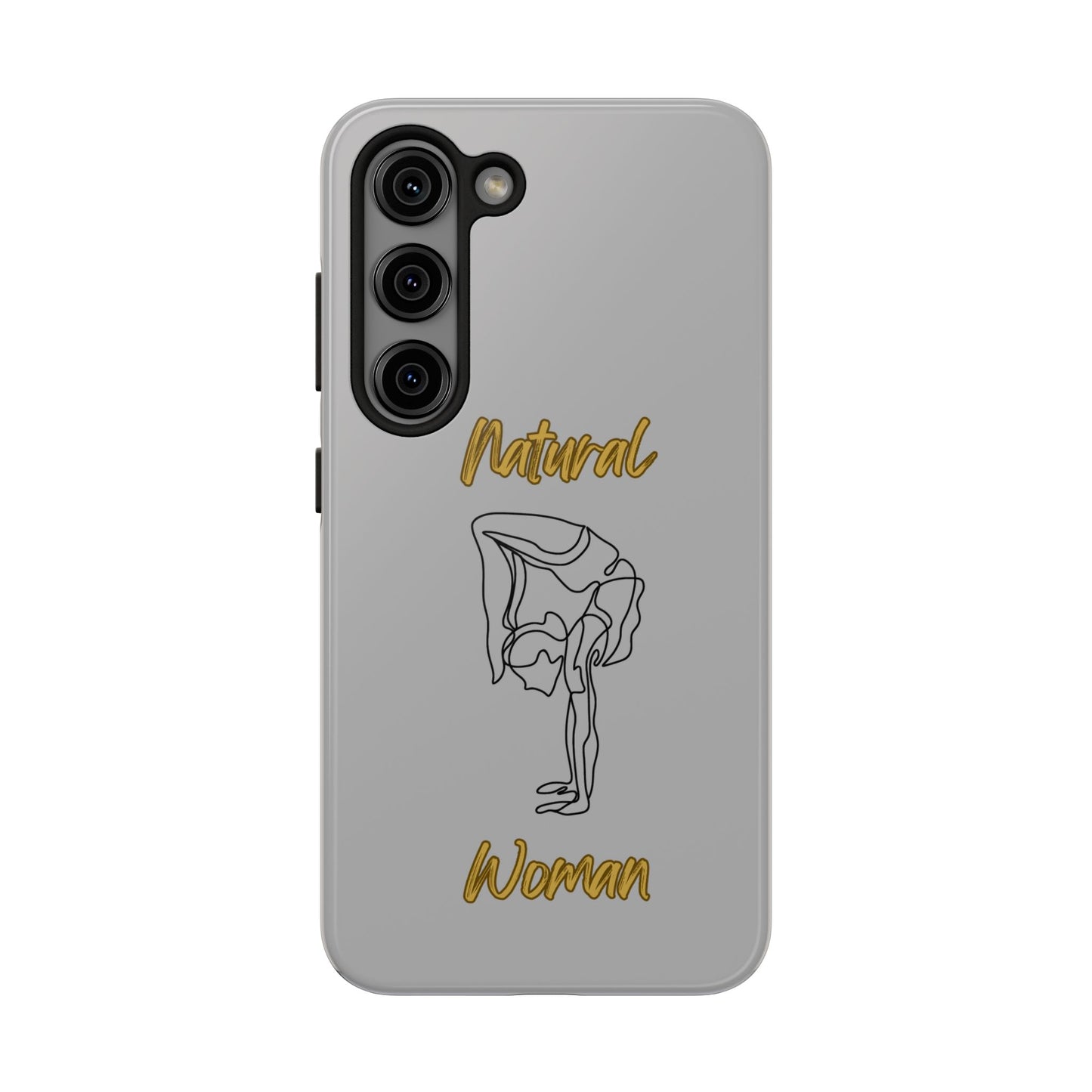 Natural Woman Flexible (BL)Tough Phone Cases LIGHT GREY