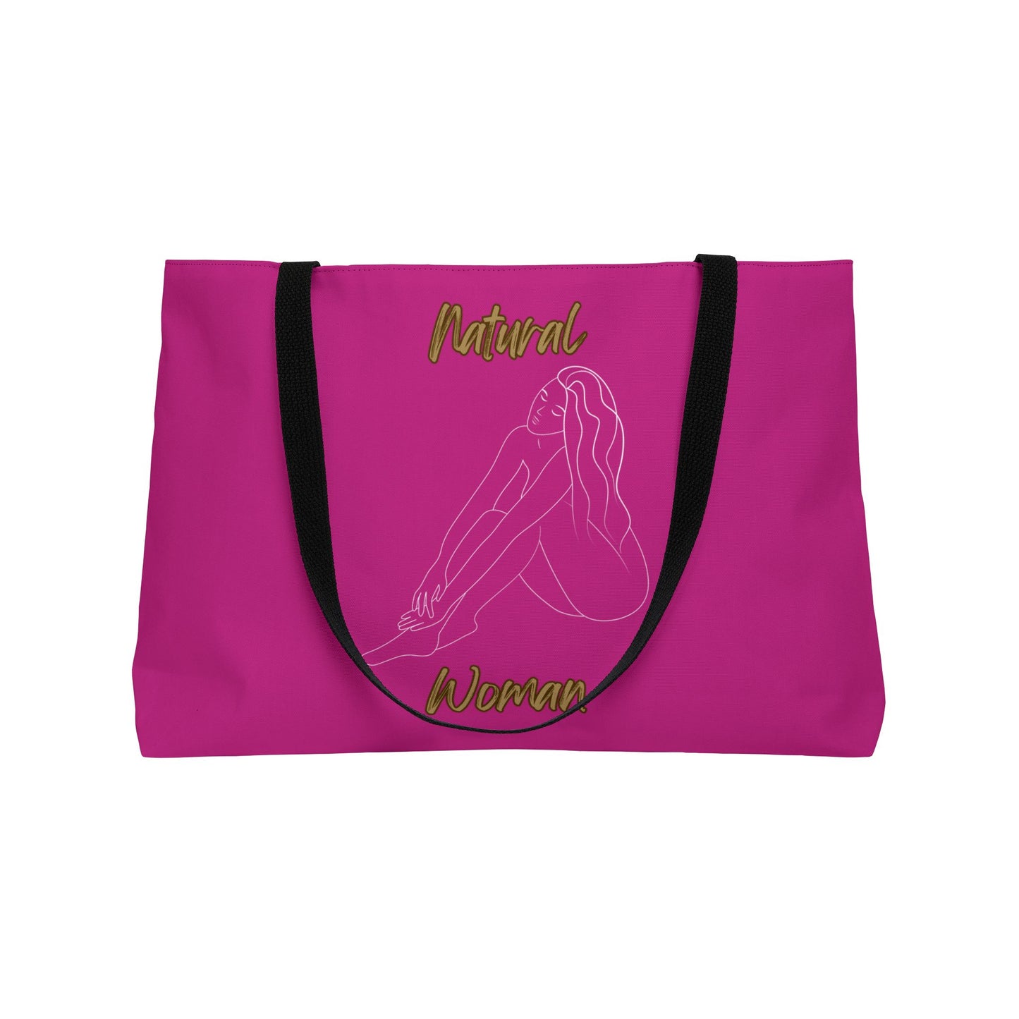 Natural Woman Beauty (WL) Weekender Tote Bag PINK