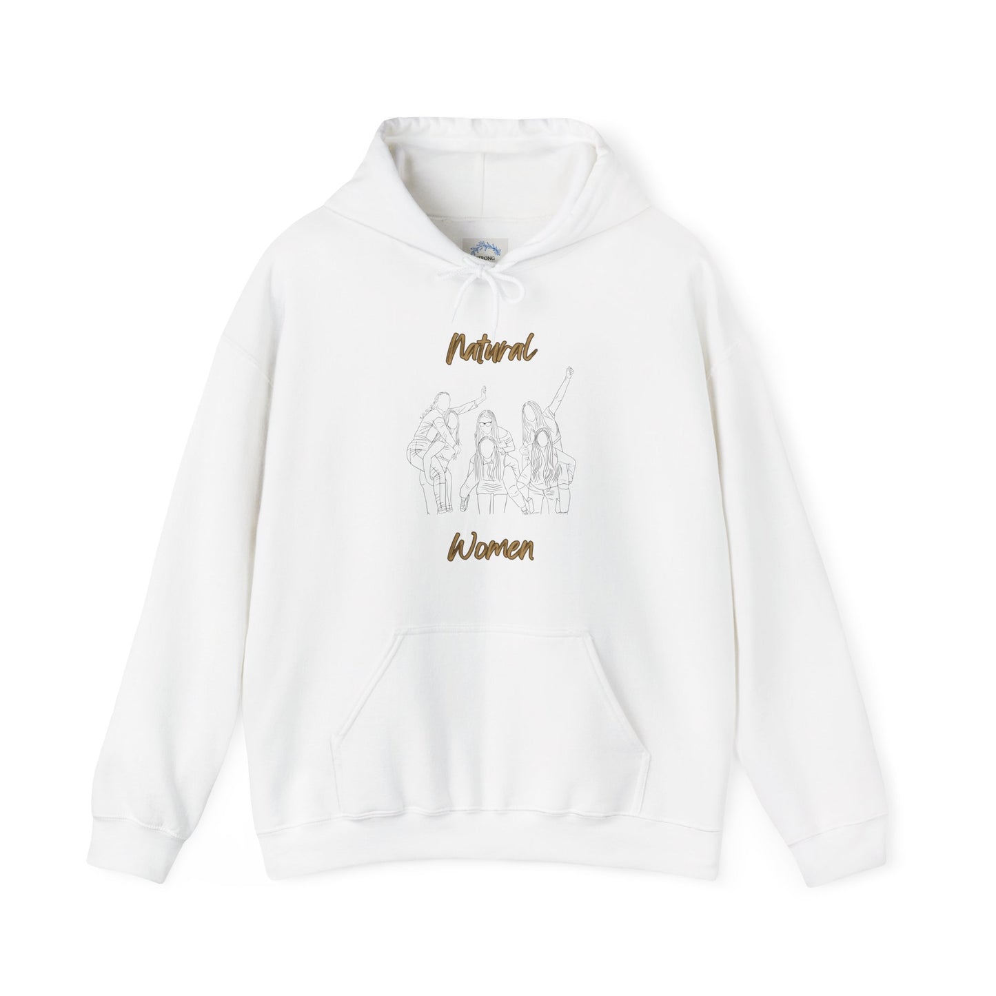 Natural Women Piggy Back (BL) Hoodie