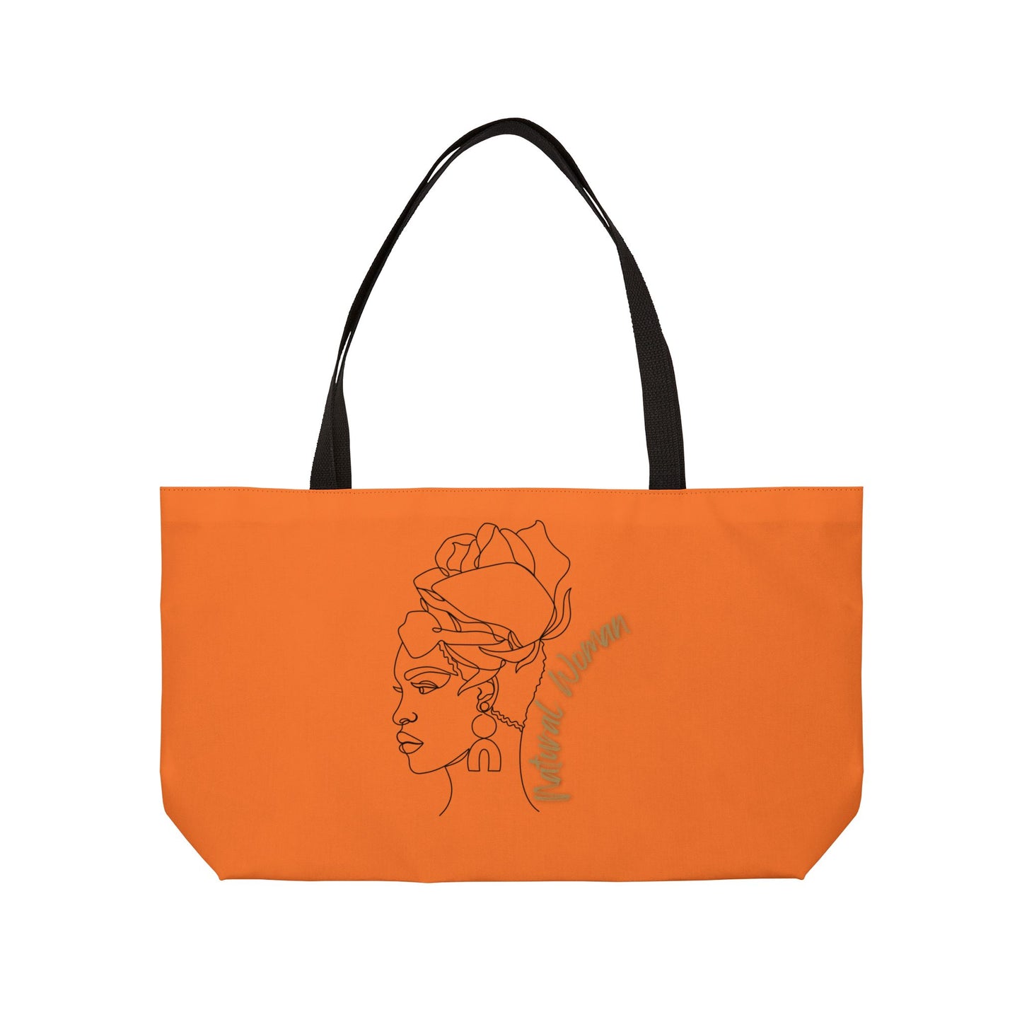 Natural Woman Flower Wrap (BL) Weekender Tote Bag CRUSTA