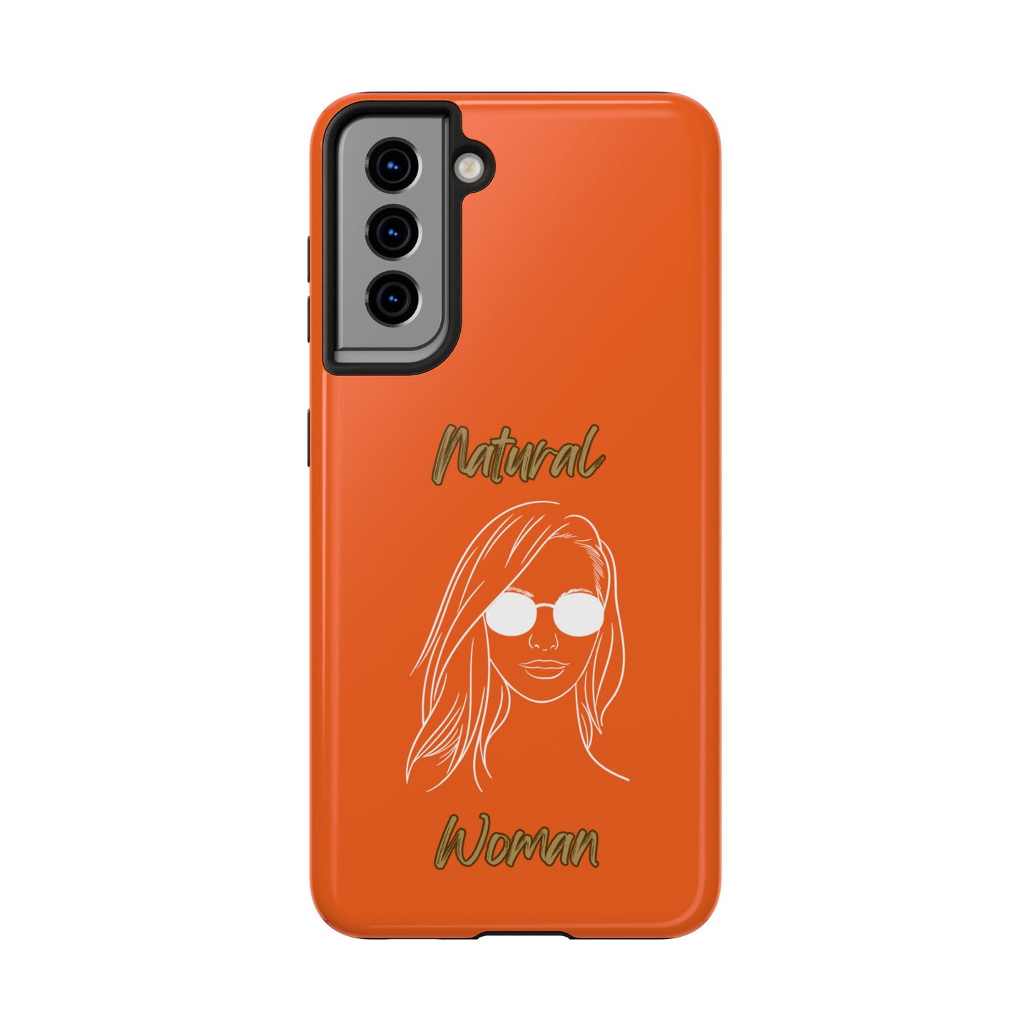 Natural Woman Shades (WL)Tough Phone Cases ORANGE