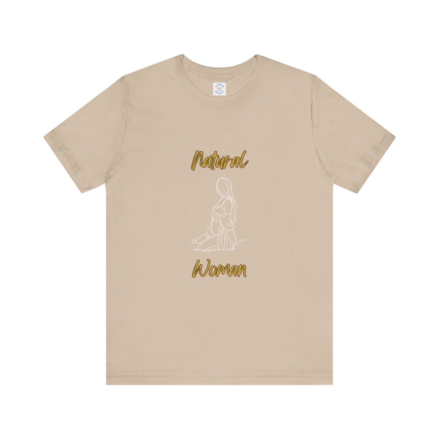 Natural Woman Expecting (WL) Short Sleeve T-Shirt