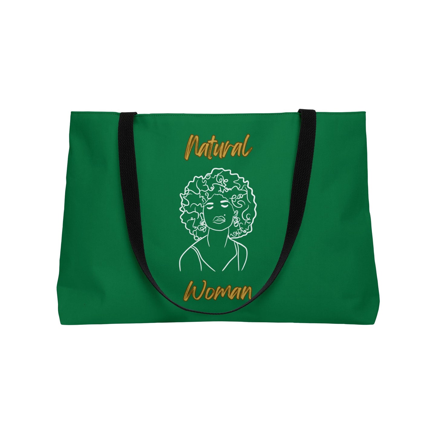 Natural Woman All About Me (WL) Weekender Tote Bag DARK GREEN