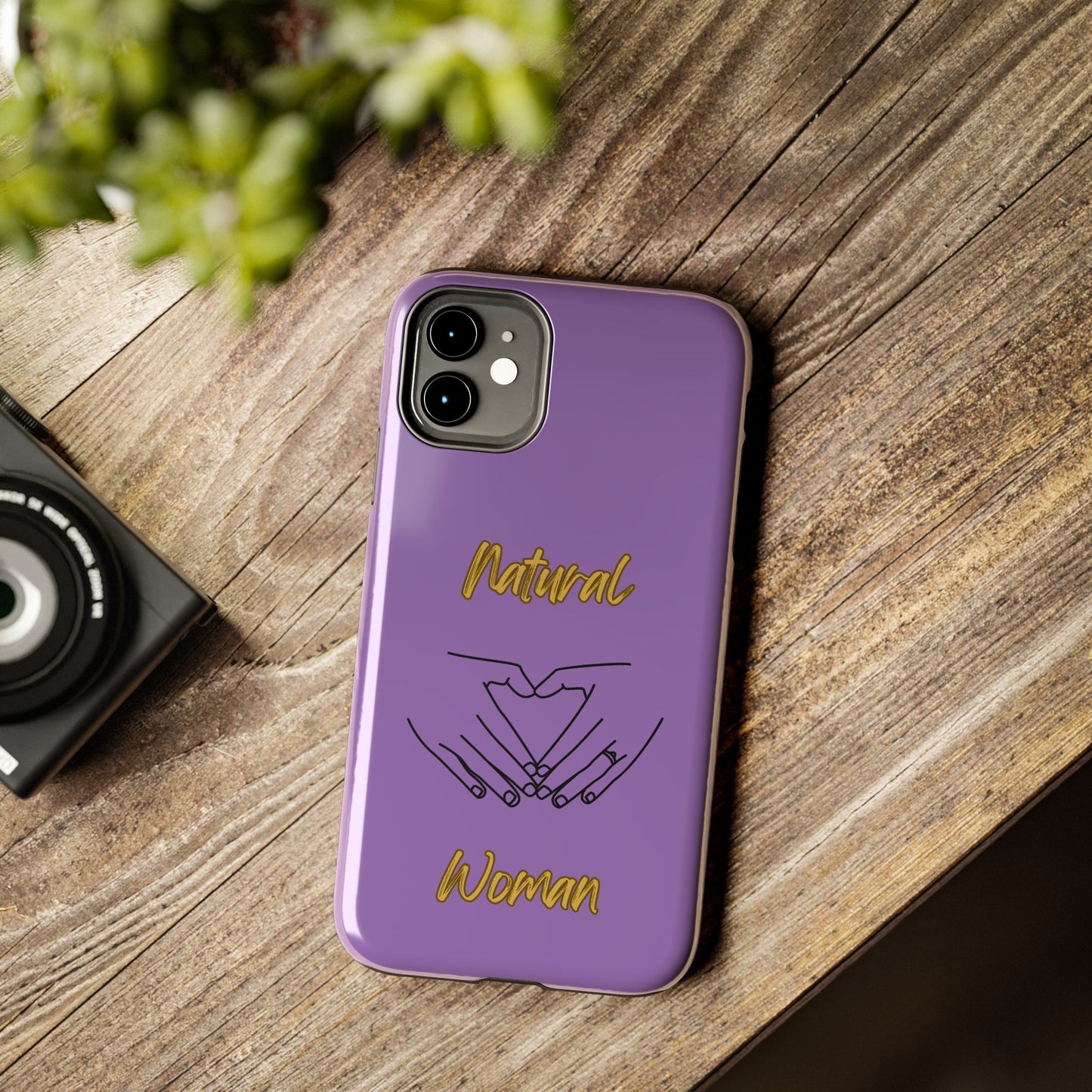 Natural Woman I Love You (BL)Tough Phone Cases LIGHT PURPLE