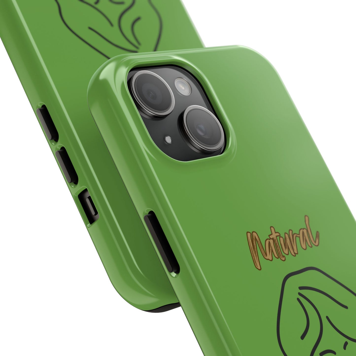 Natural Woman Modest (BL)Tough Phone Cases GREEN