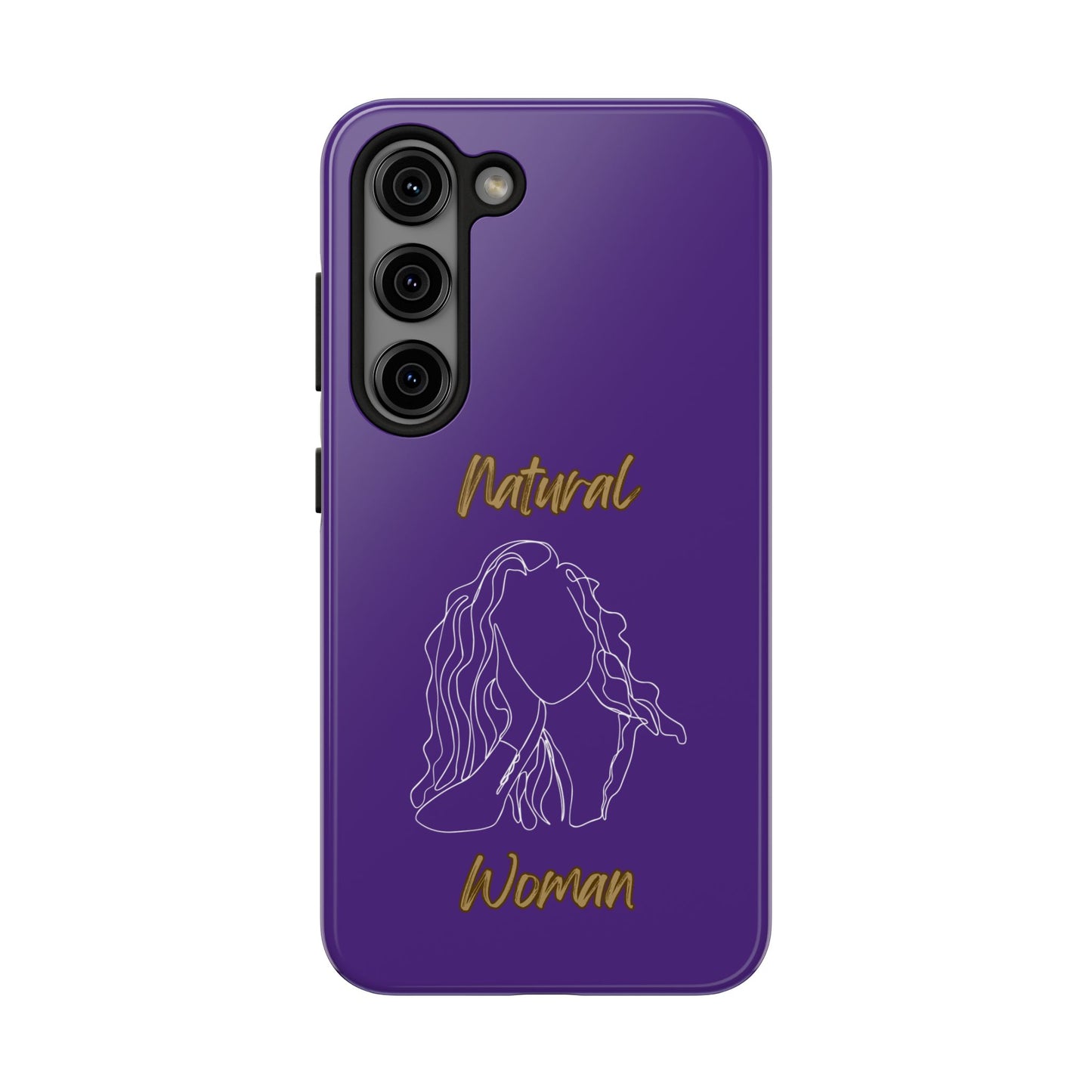 Natural Woman Relaxed (WL) Tough Phone Cases PURPLE