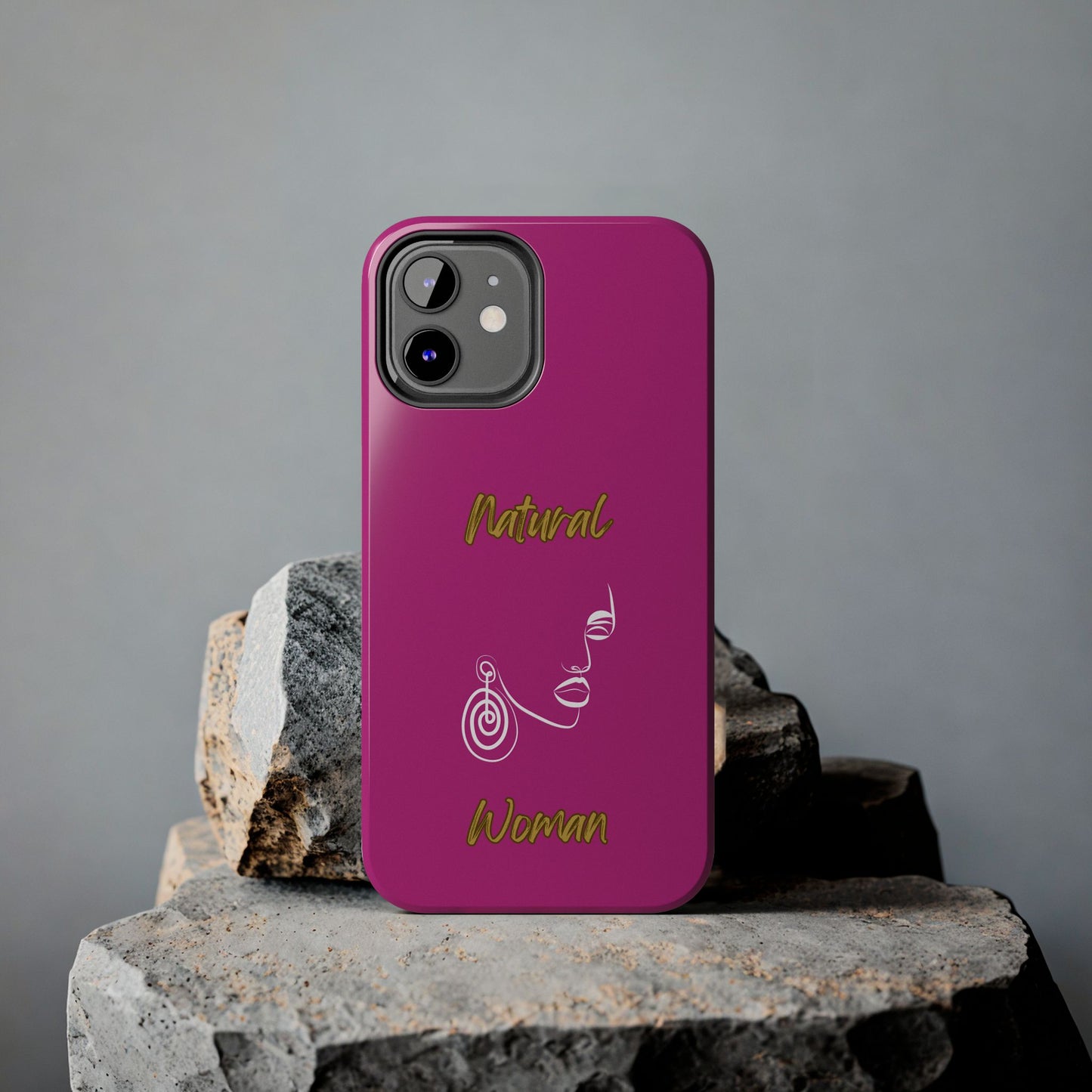 Natural Woman Music In My Soul (WL)Tough Phone Cases PINK