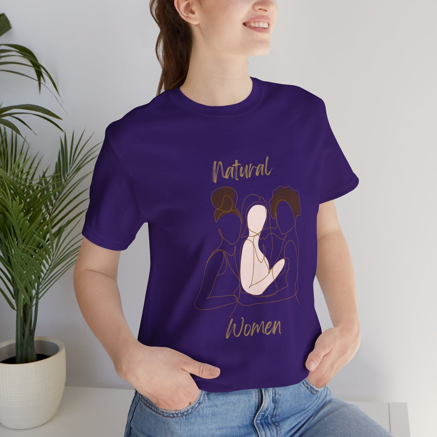 Natural Woman Friends Short Sleeve T-Shirt