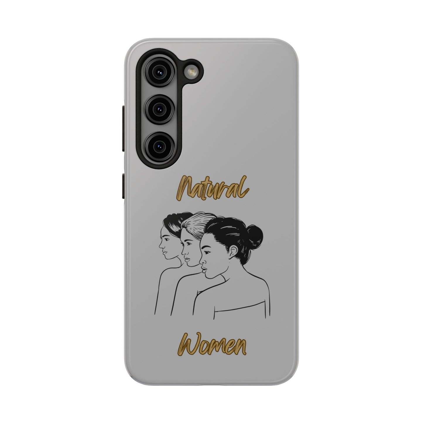 Natural Woman United Friends (BL)Tough Phone Cases LIGHT GREY