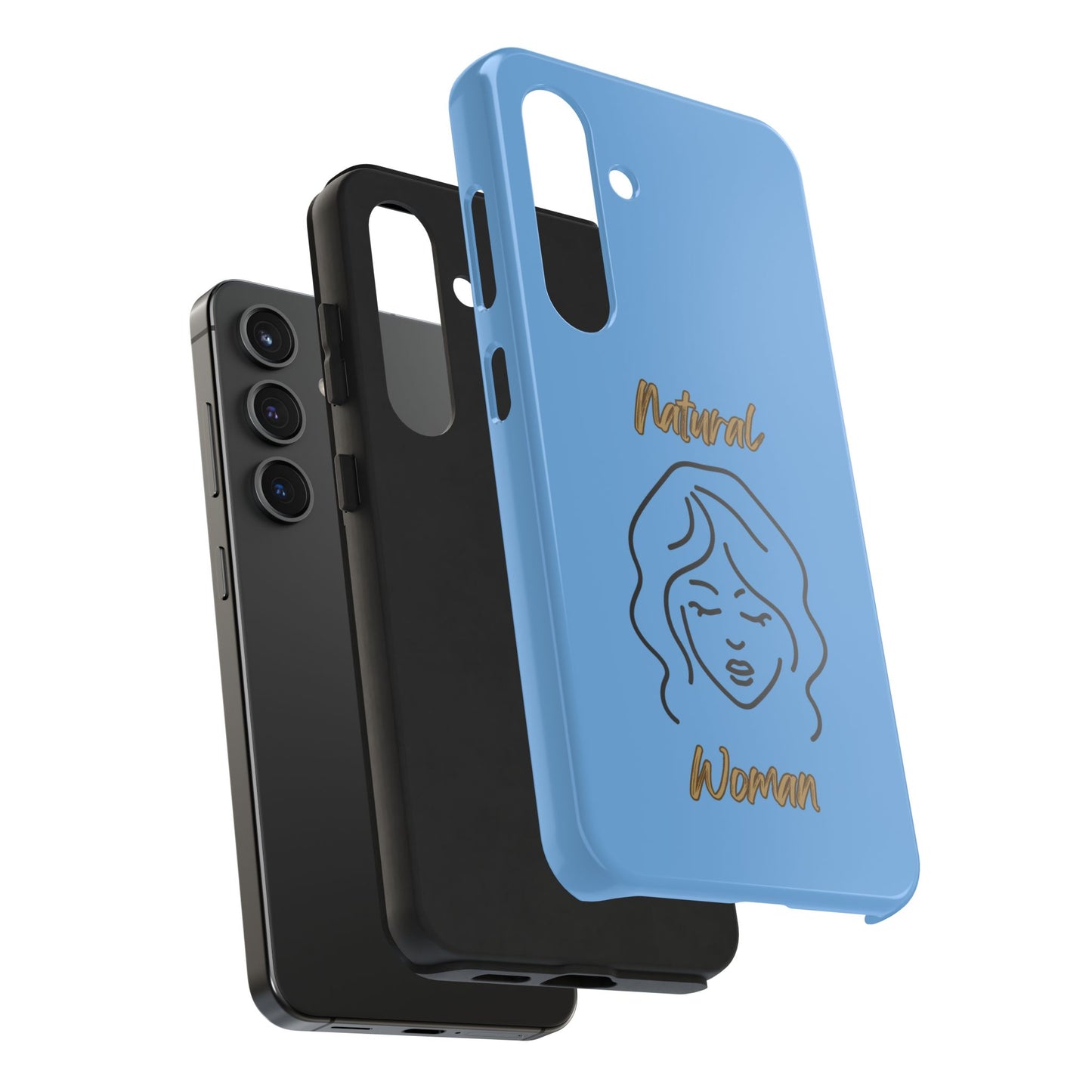 Natural Woman Modest (BL)Tough Phone Cases LIGHT BLUE