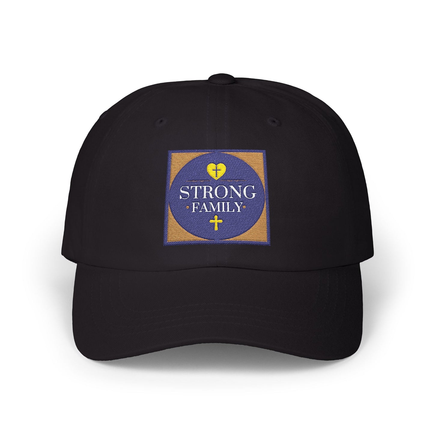 Strong Family Custom Casual Cap - BLUE LOGO