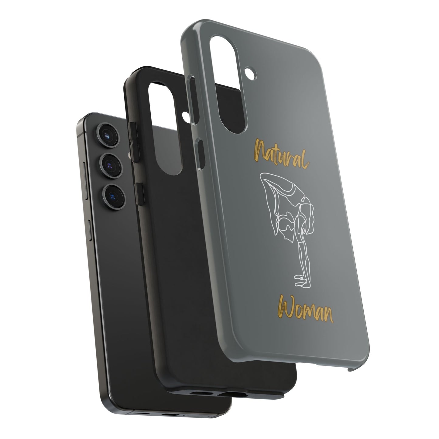 Natural Woman Flexible (WL)Tough Phone Cases DARK GREY