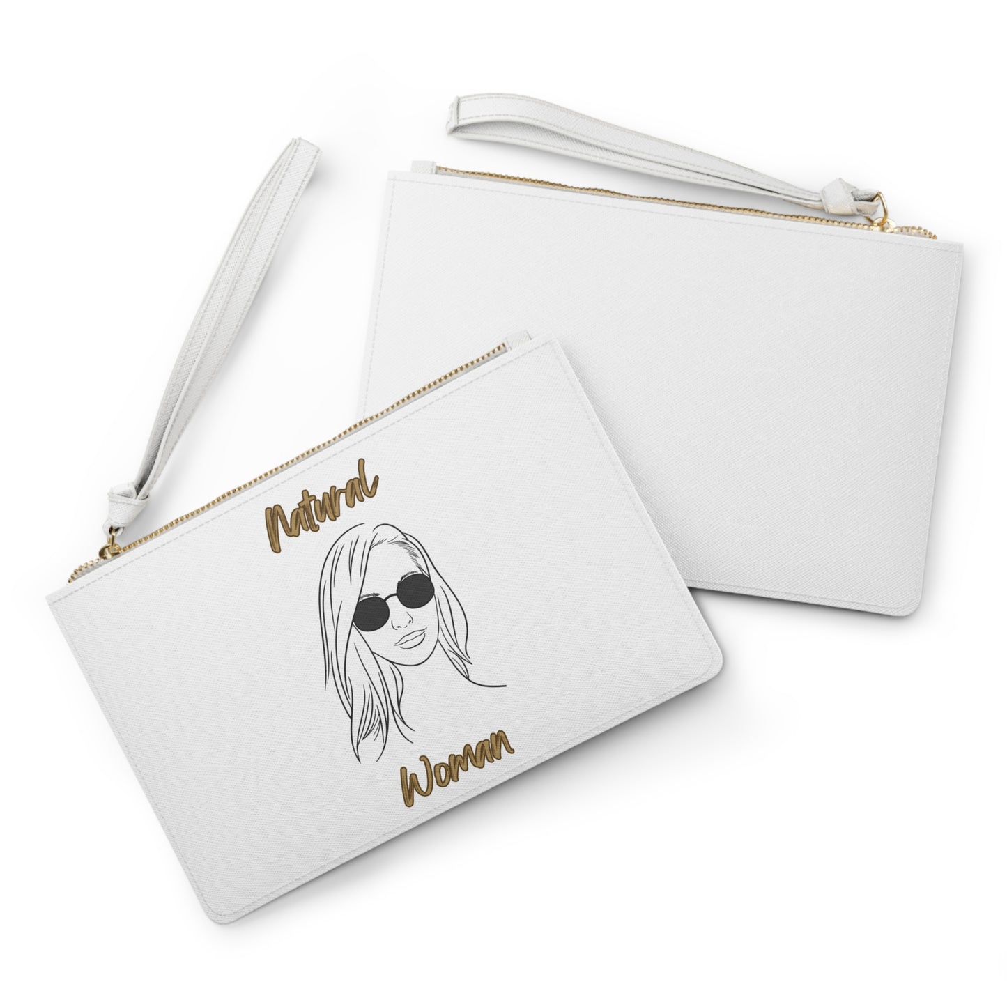 Natural Woman Shades (BL) Clutch Bag WHITE