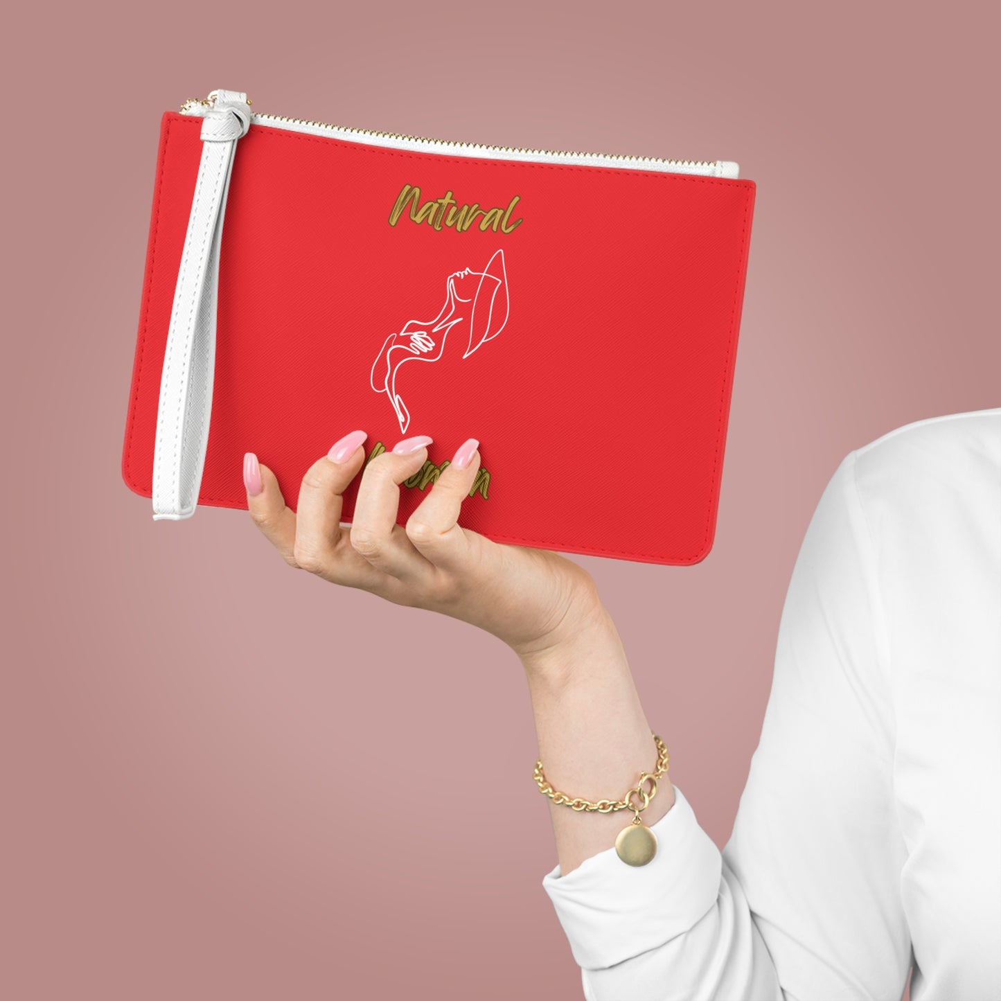 Natural Woman Free (WL) Clutch Bag RED