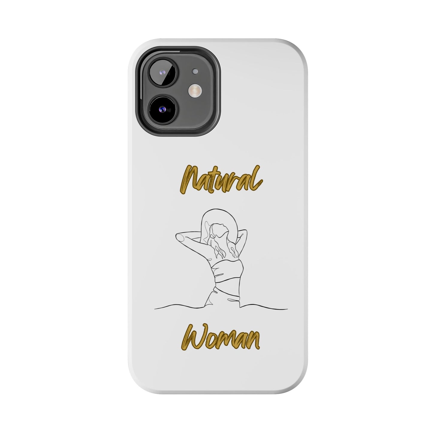 Natural Woman Sun Fun (BL)Tough Phone Cases WHITE