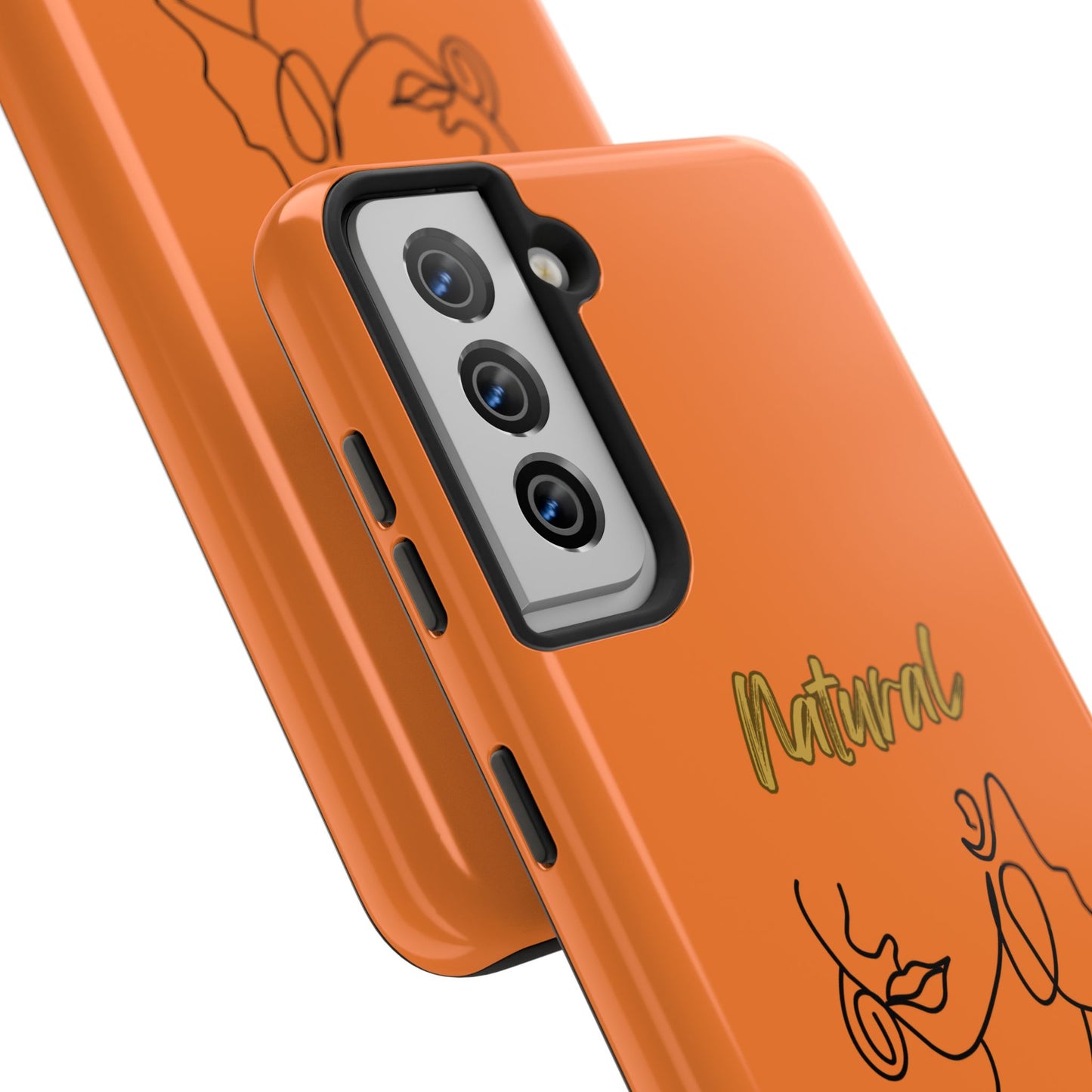 Natural Woman Lips (BL)Tough Phone Cases CRUSTA