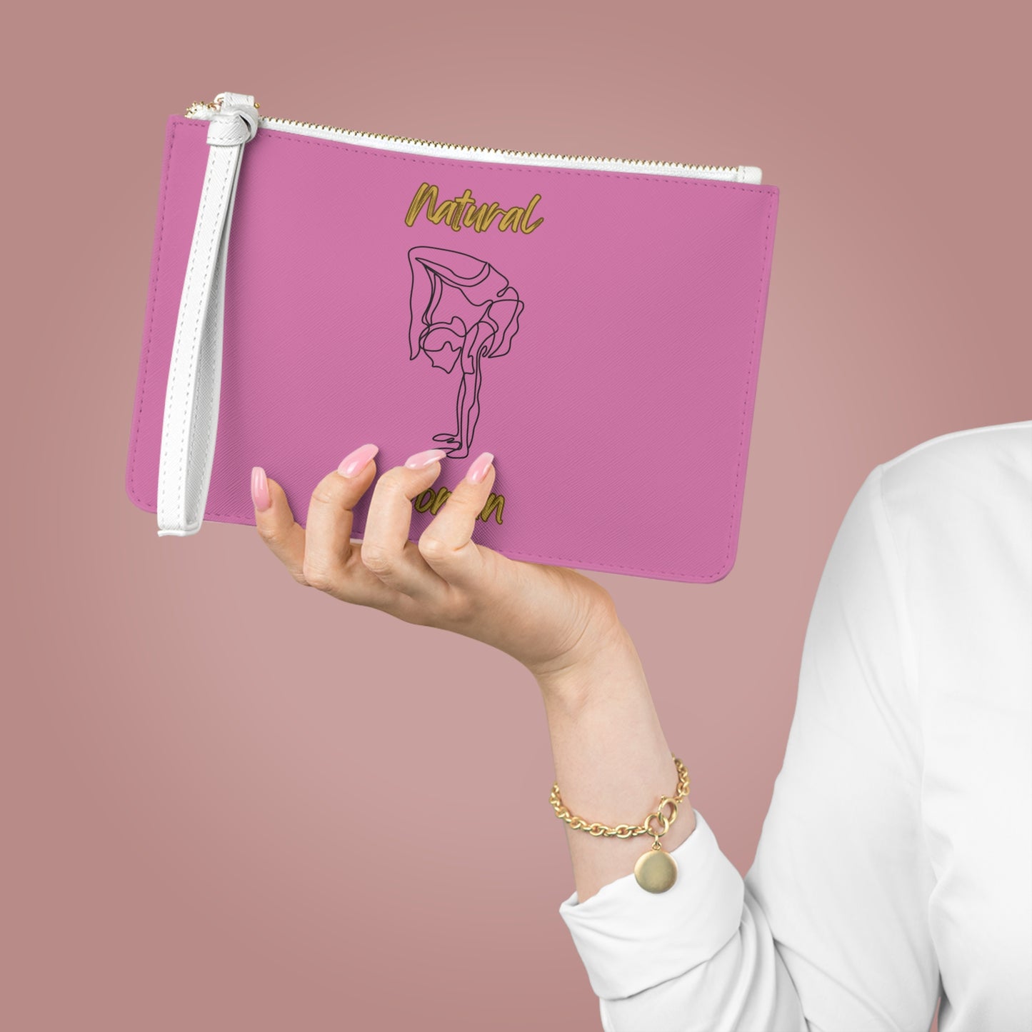 Natural Woman Flexible (BL) Clutch Bag LIGHT PINK