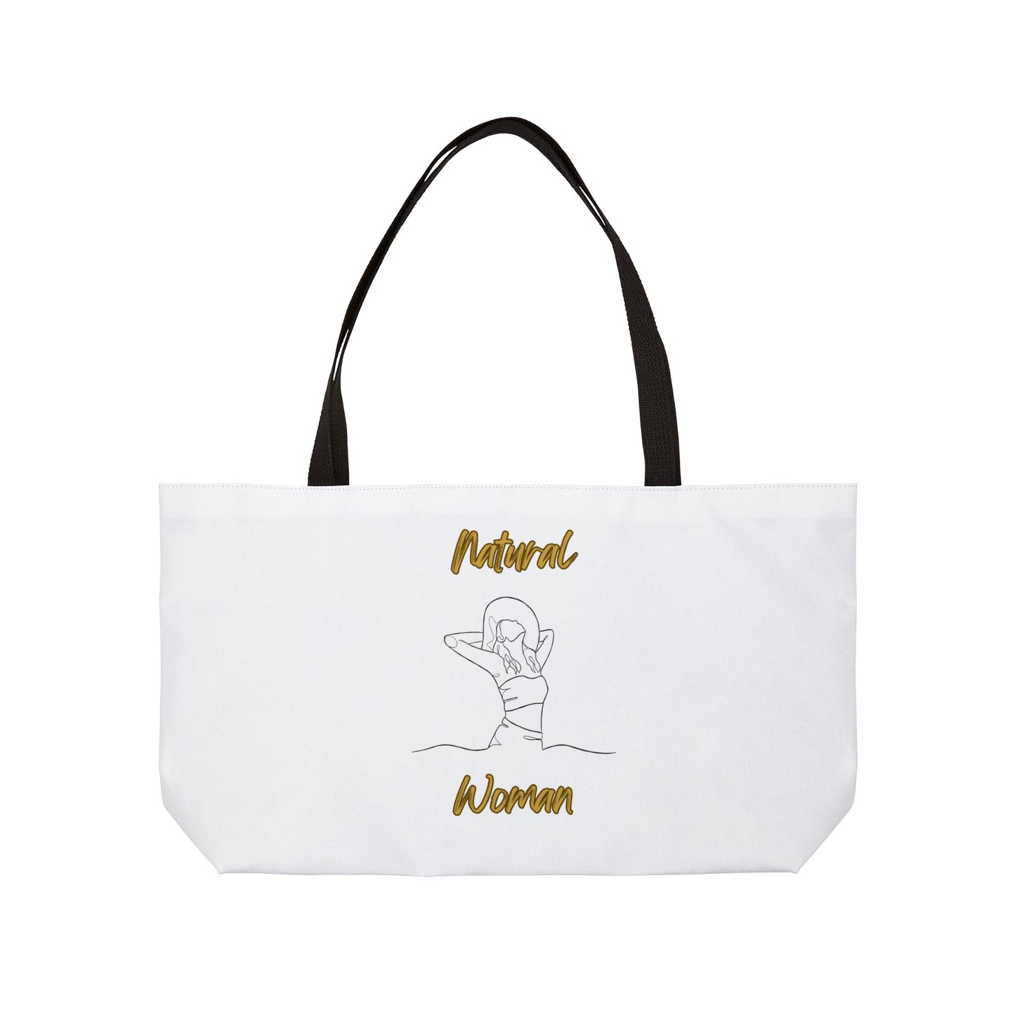 Natural Woman Sun Fun (BL) Weekender Tote Bag WHITE