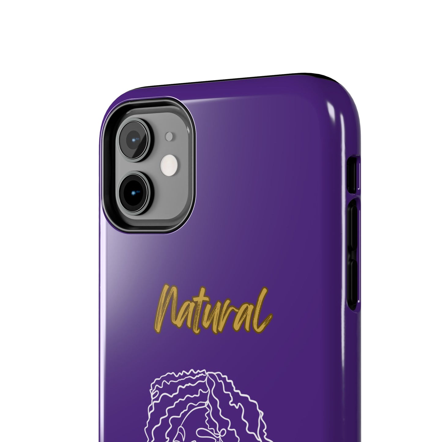 Natural Woman Naturally Me (WL)Tough Phone Cases PURPLE