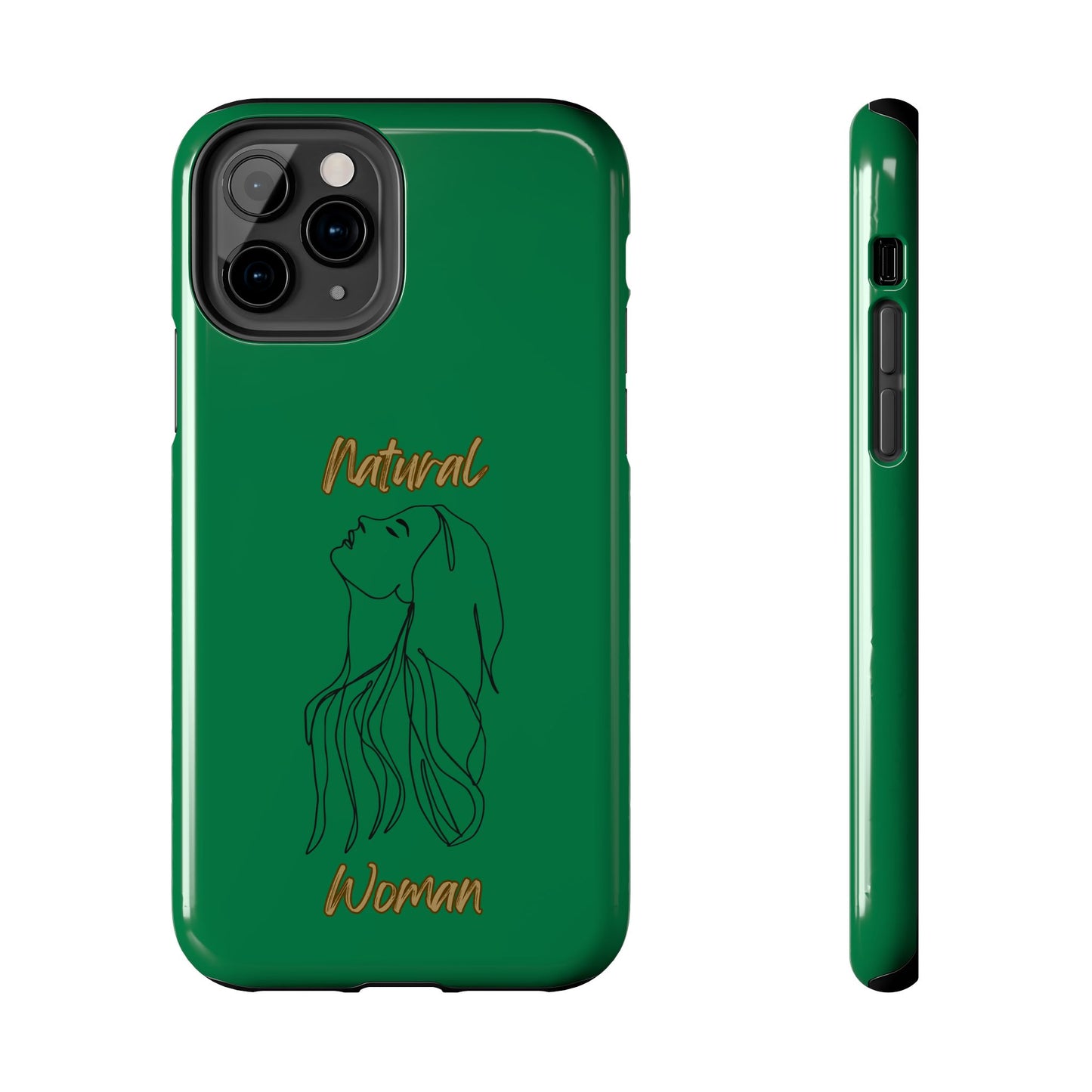 Natural Woman Appreciation (BL) Tough Phone Cases DARK GREEN