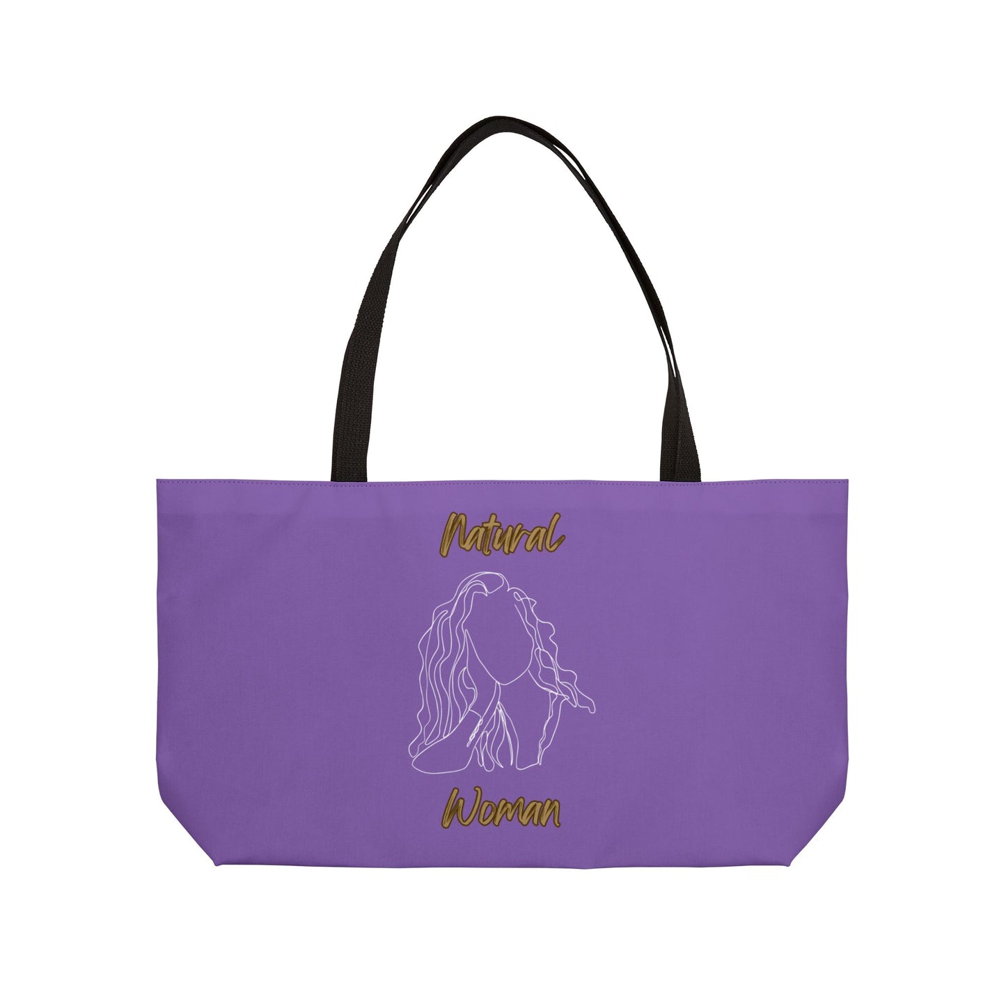 Natural Woman Relaxed (WL) Weekender Tote Bag LIGHT PURPLE