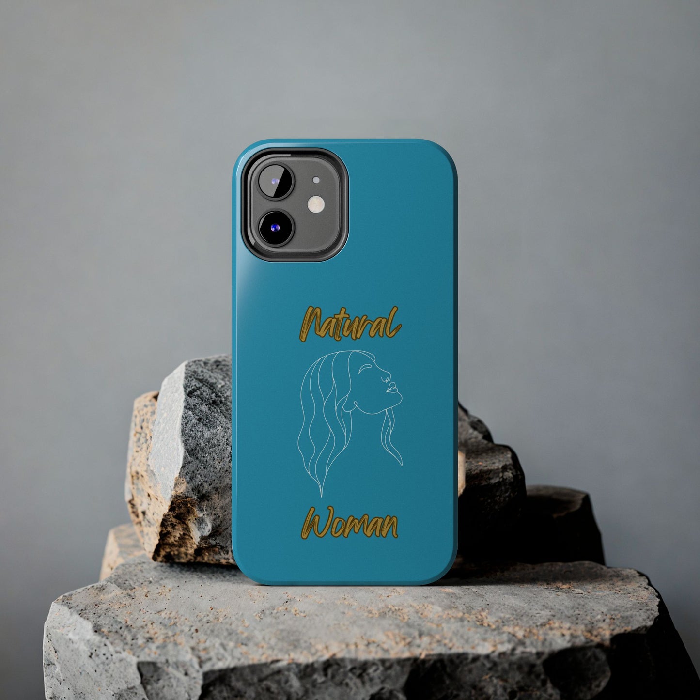 Natural Woman Breeze On Face (WL)Tough Phone Cases TURQUOISE