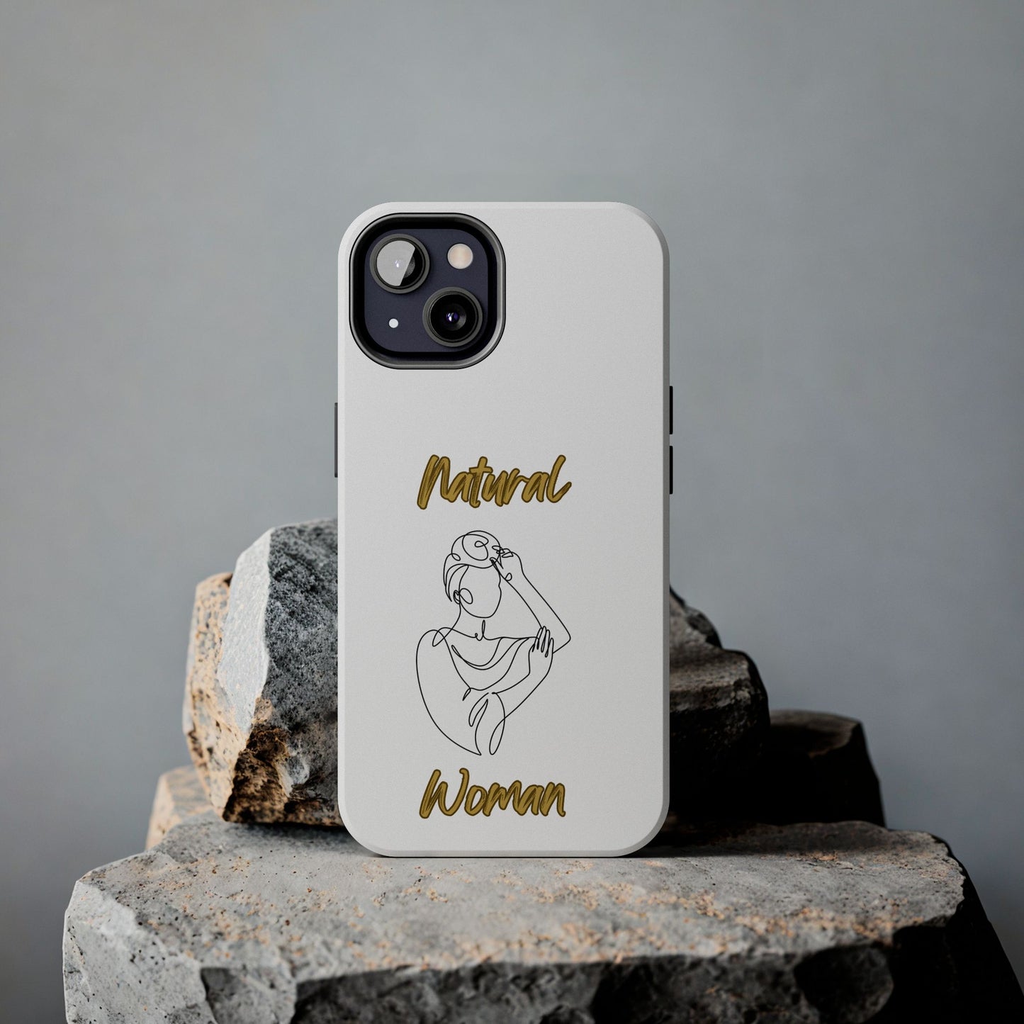 Natural Woman Style (BL)Tough Phone Cases WHITE