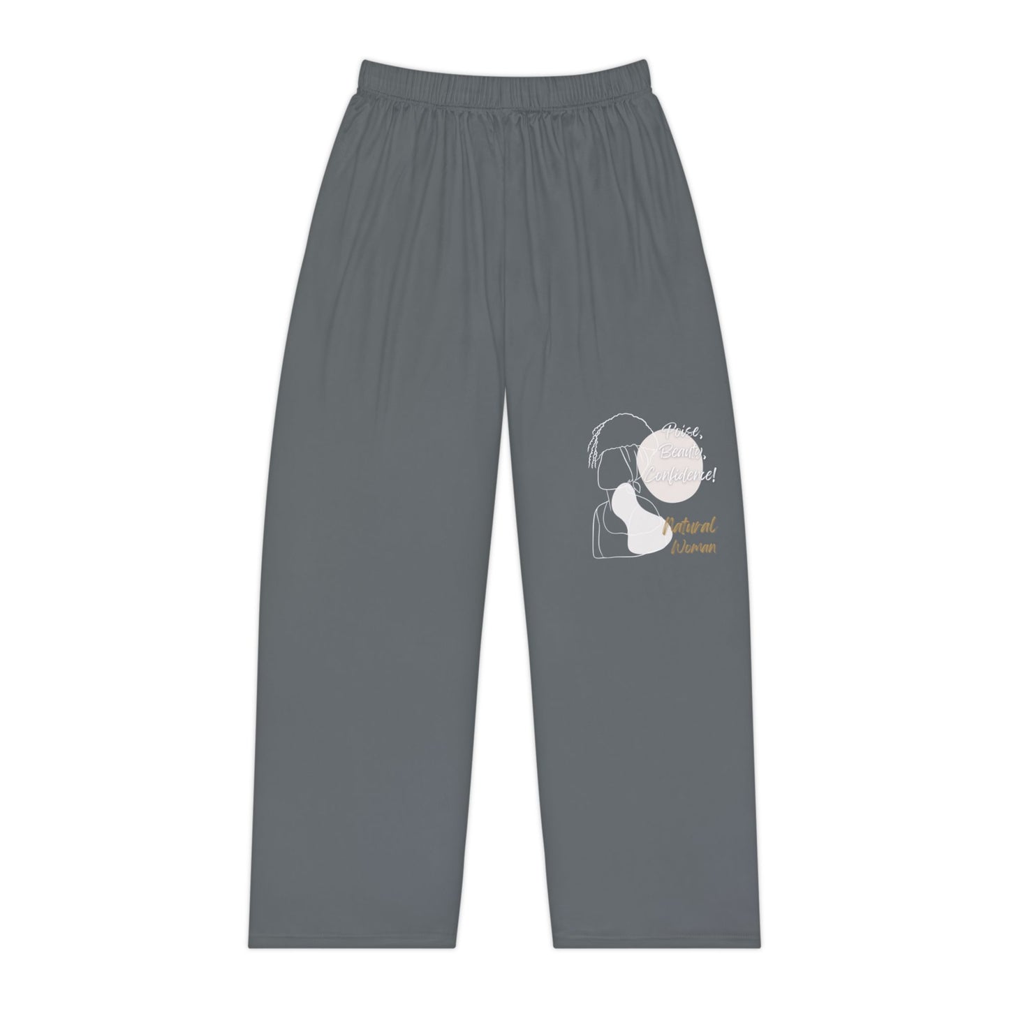 Natural Woman Puff (BL) Women's Pajama Pants DARK GREY