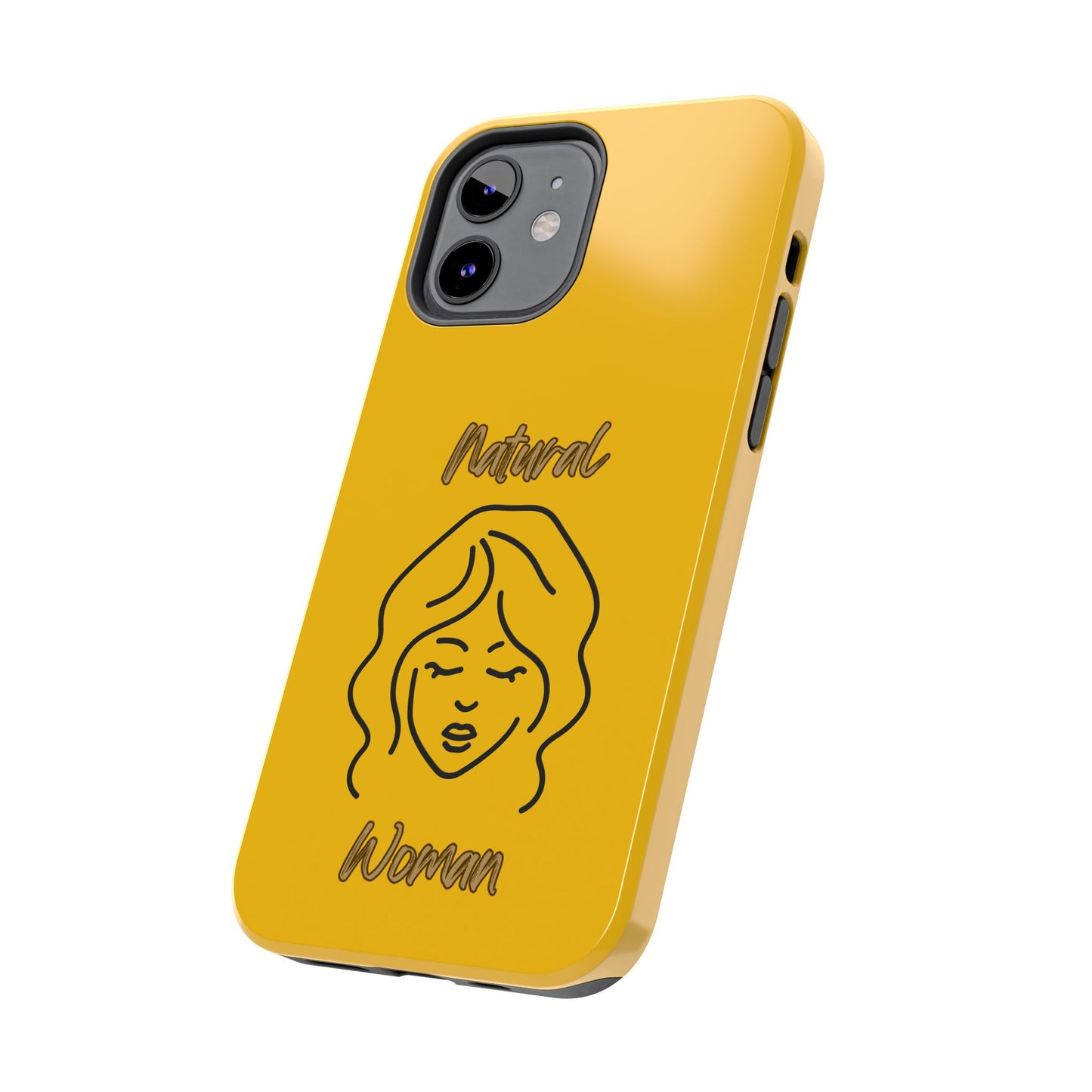 Natural Woman Modest (BL)Tough Phone Cases YELLOW