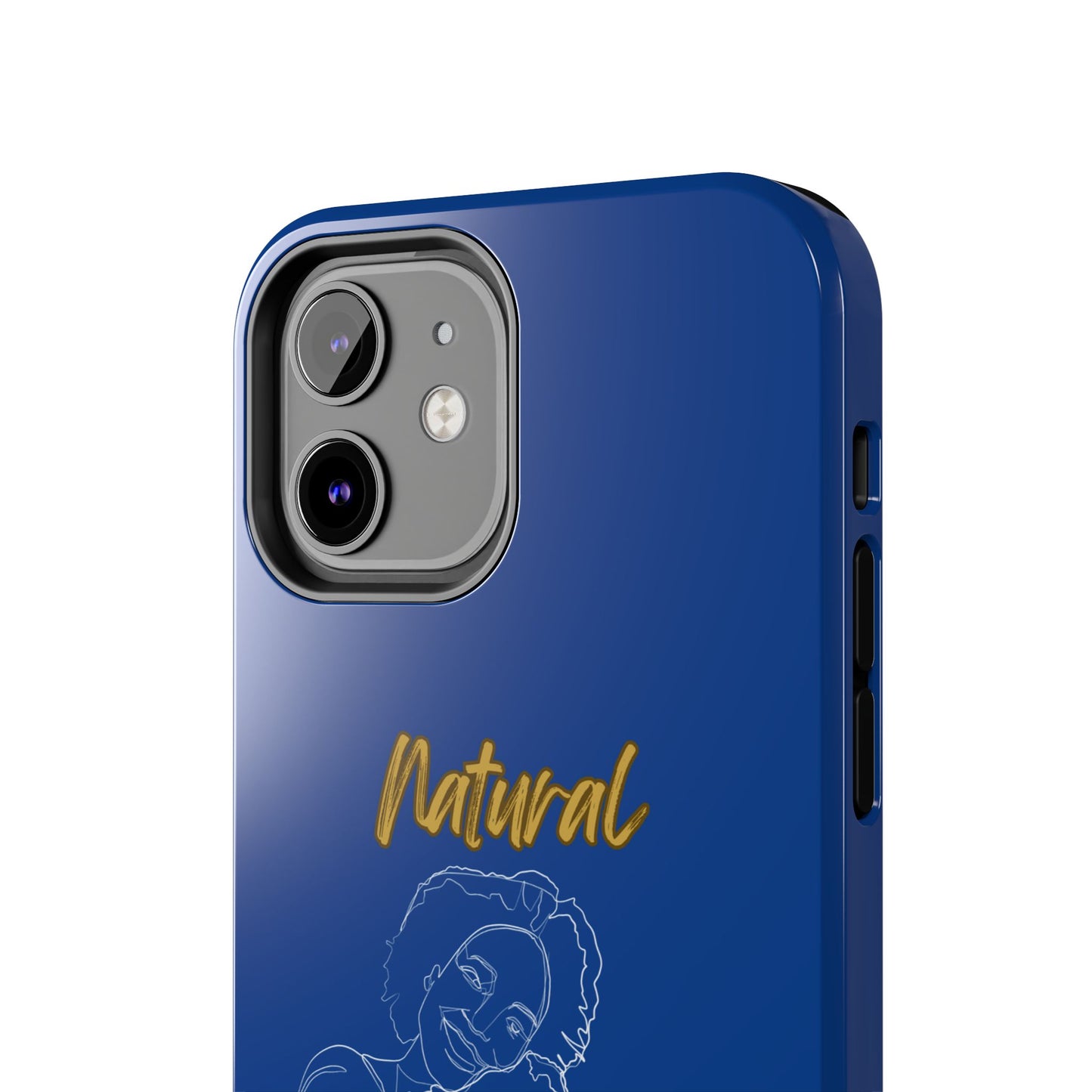 Natural Woman Loving Embrace (WL)Tough Phone Cases DARK BLUE