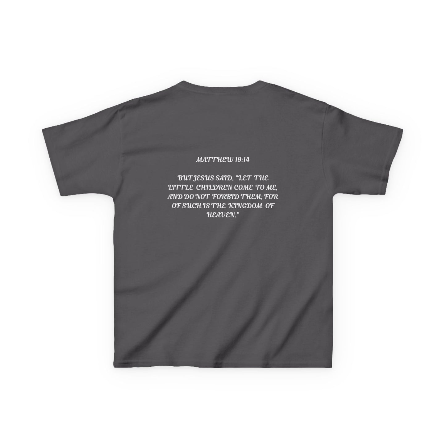 Children of the King Inspirational Kids Cotton T-Shirt (BL)