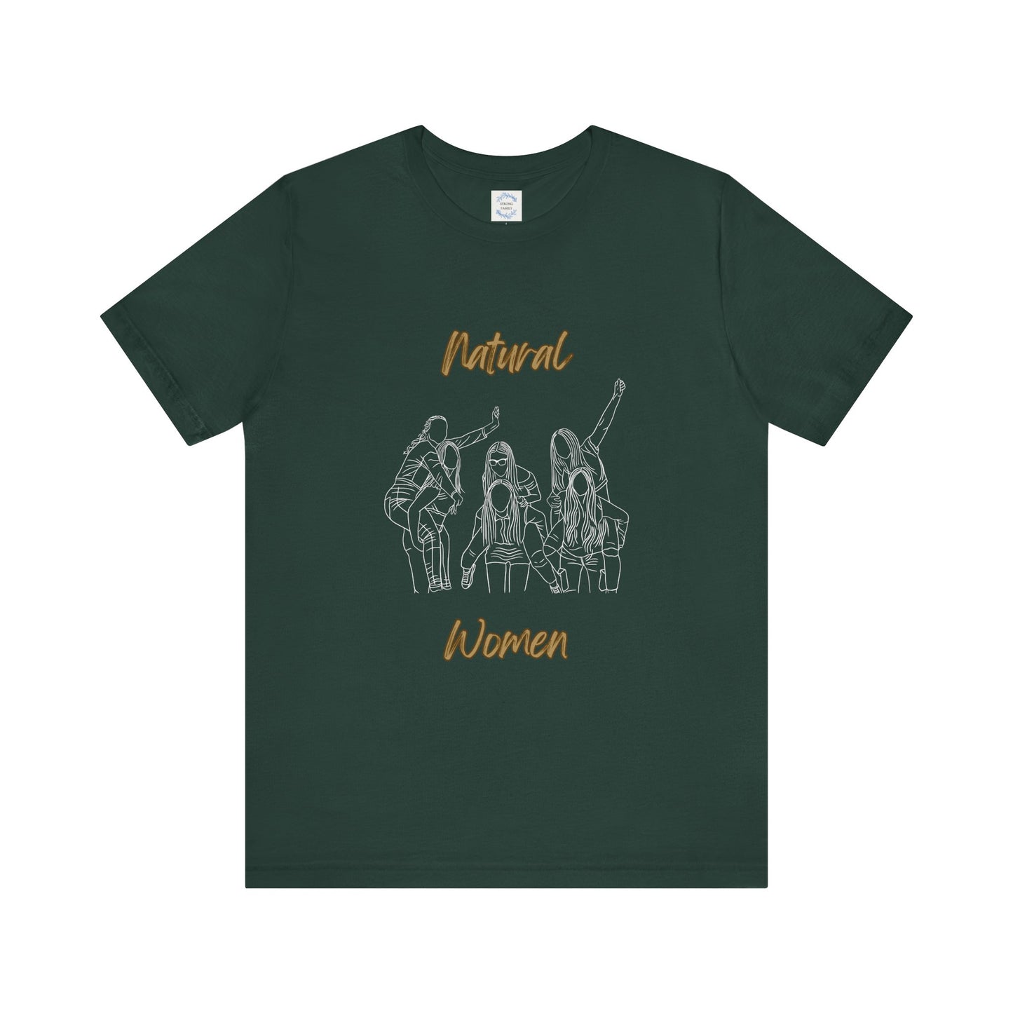 Natural Women Piggy Back (WL) Short Sleeve T-Shirt