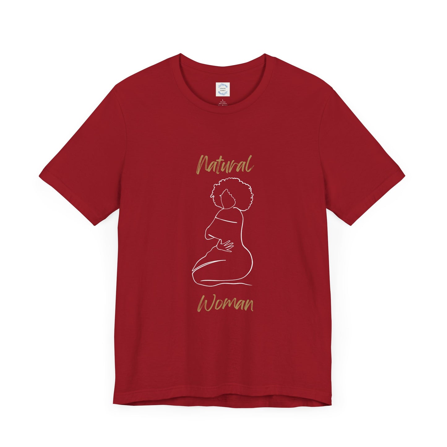 Natural Woman Hug (WL) Short Sleeve T-Shirt