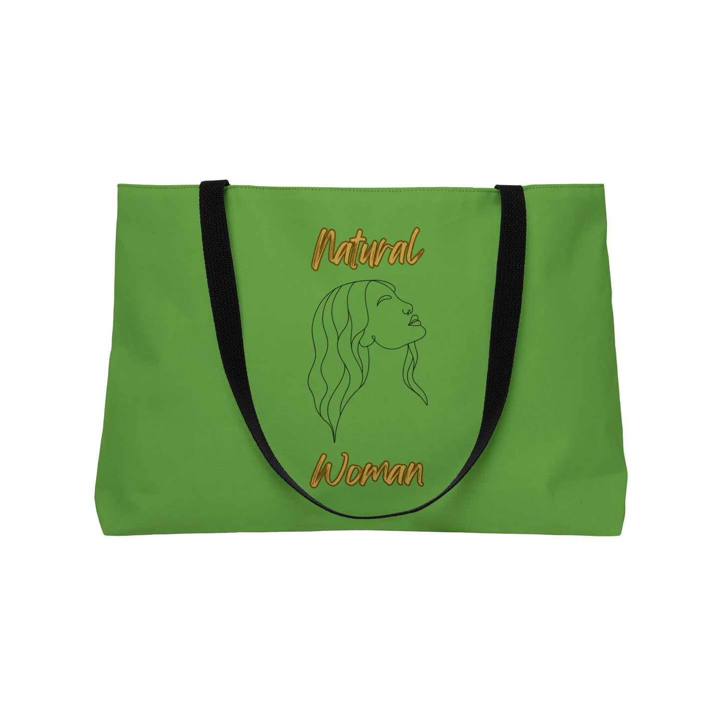 Natural Woman Breeze On Face (BL) Weekender Tote Bag GREEN