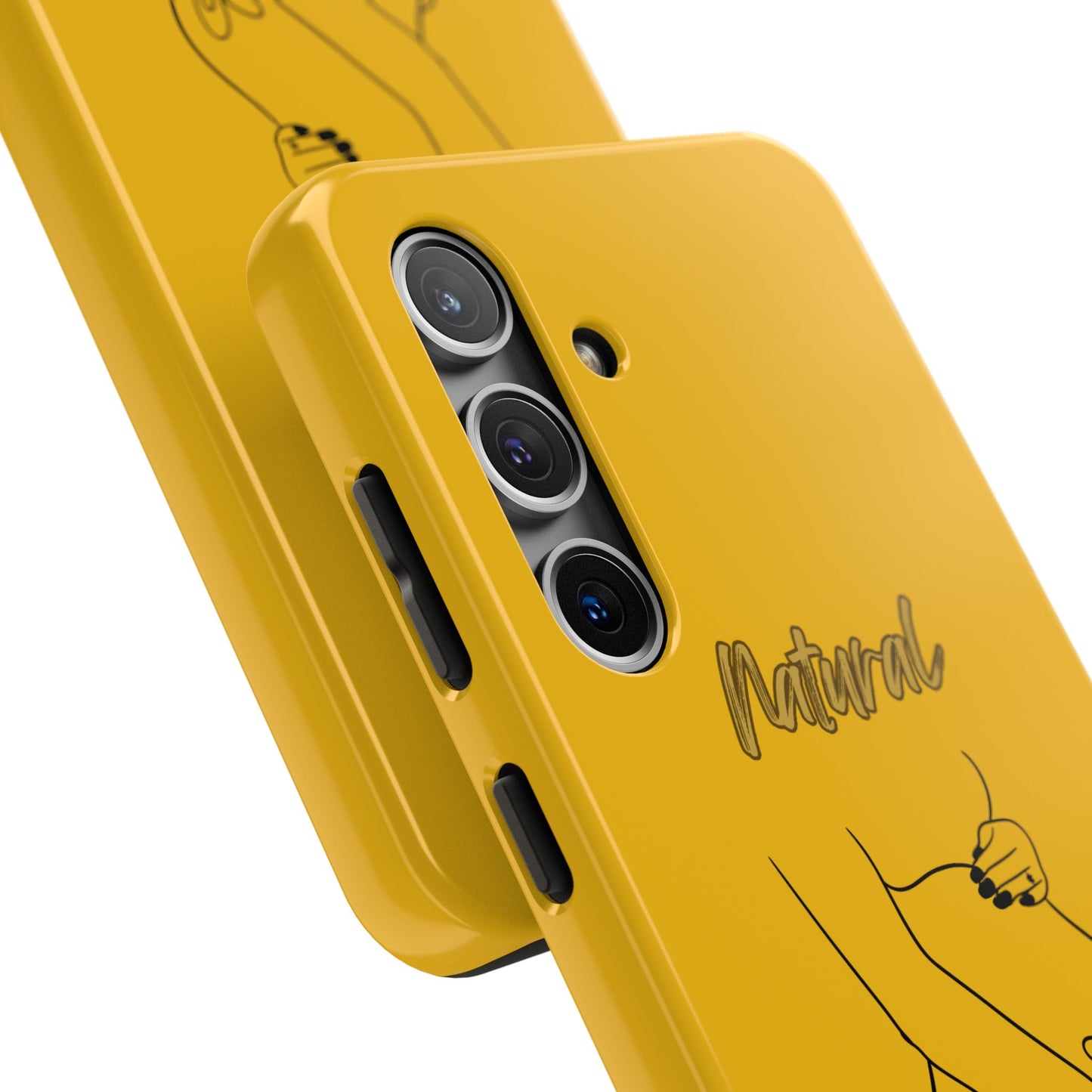 Natural Woman Loved In & Out (BL)Tough Phone Cases YELLOW