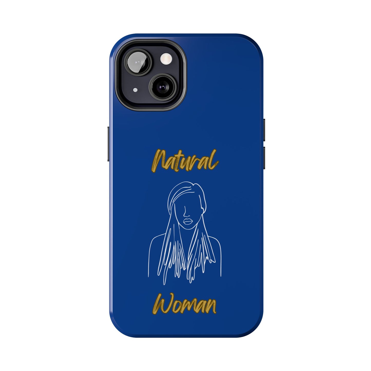 Natural Woman Content (WL)Tough Phone Cases DARK BLUE