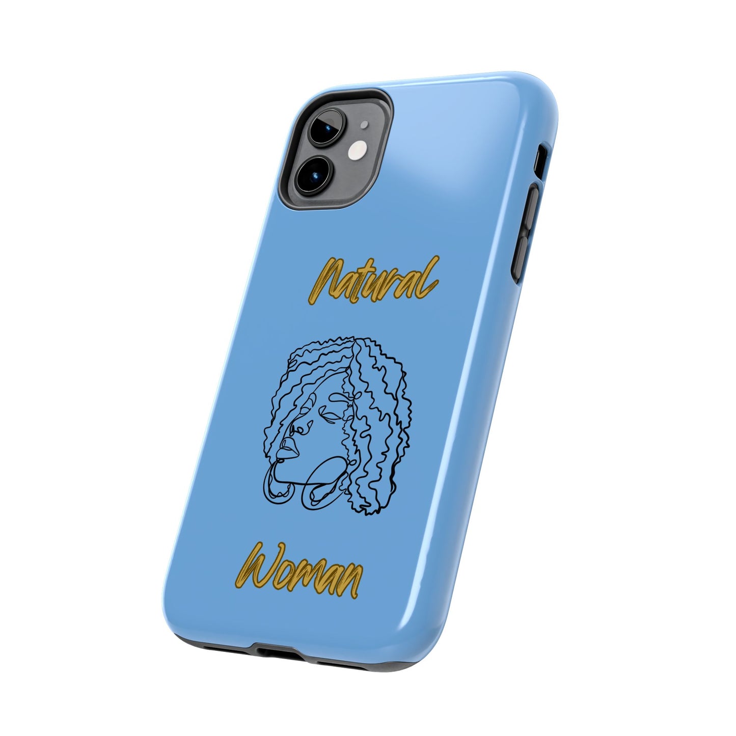 Natural Woman Naturally Me (BL)Tough Phone Cases LIGHT BLUE