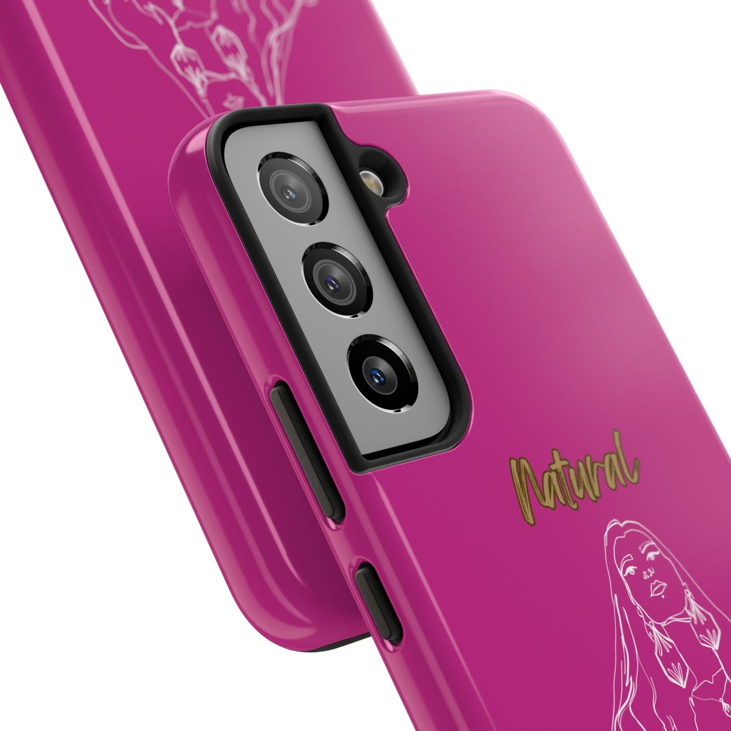 Natural Woman Thinking (WL)Tough Phone Cases PINK