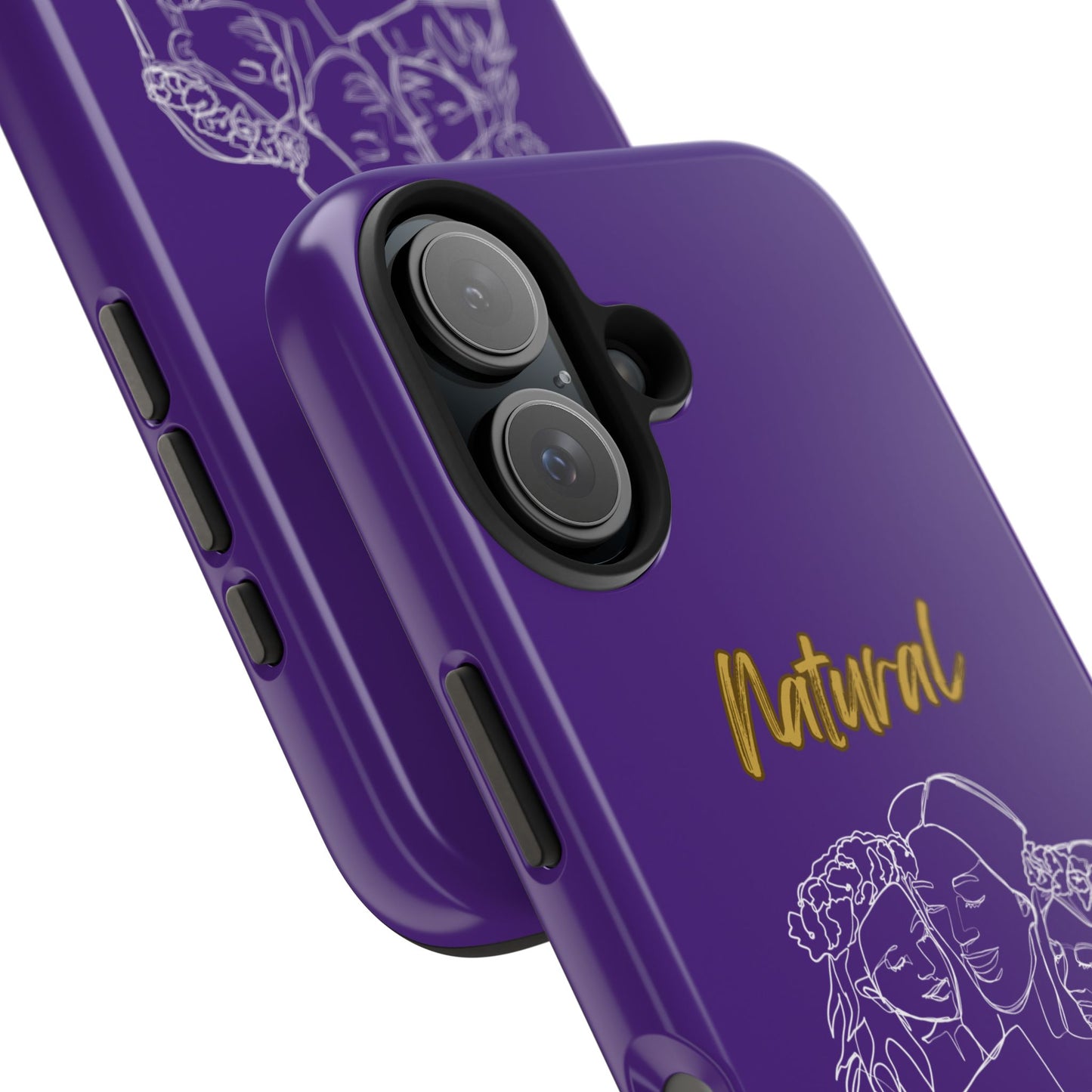 Natural Woman Me & My Girls (WL)Tough Phone Cases PURPLE