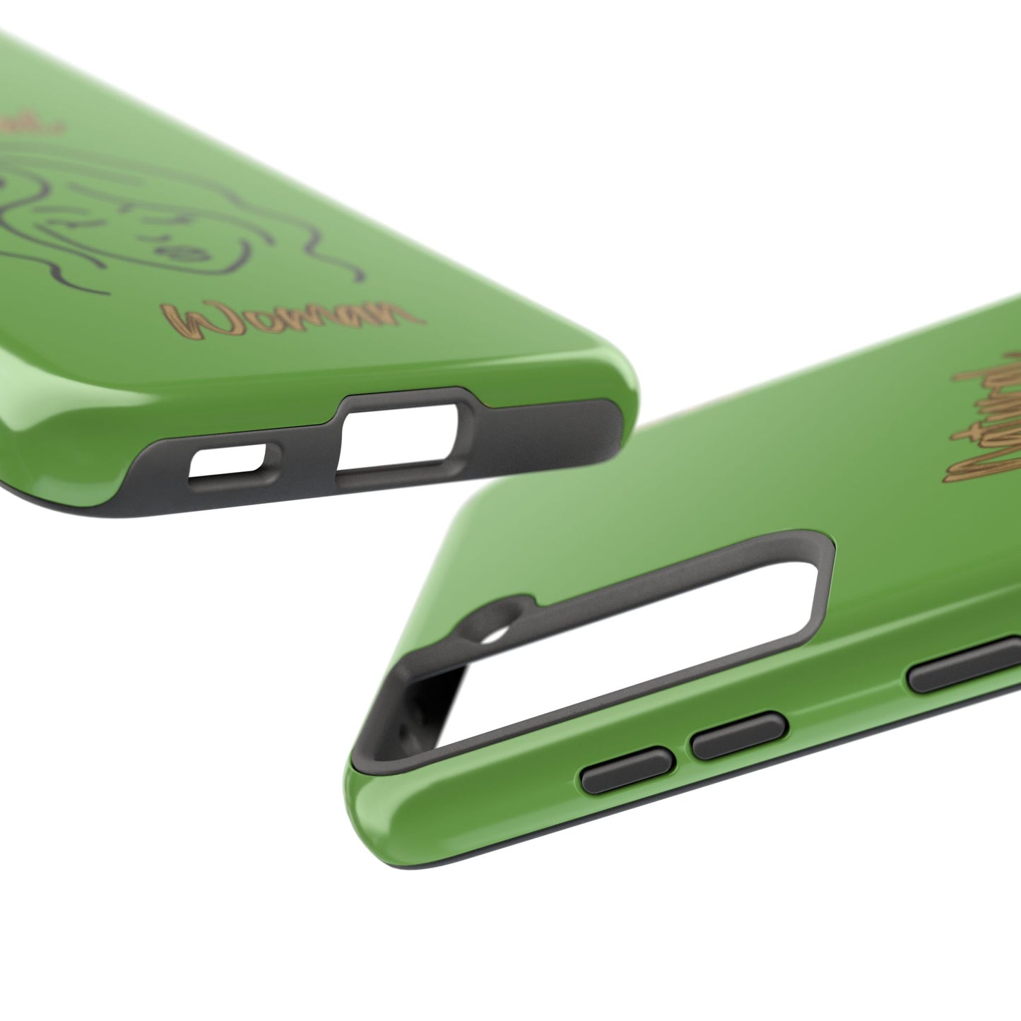 Natural Woman Modest (BL)Tough Phone Cases GREEN