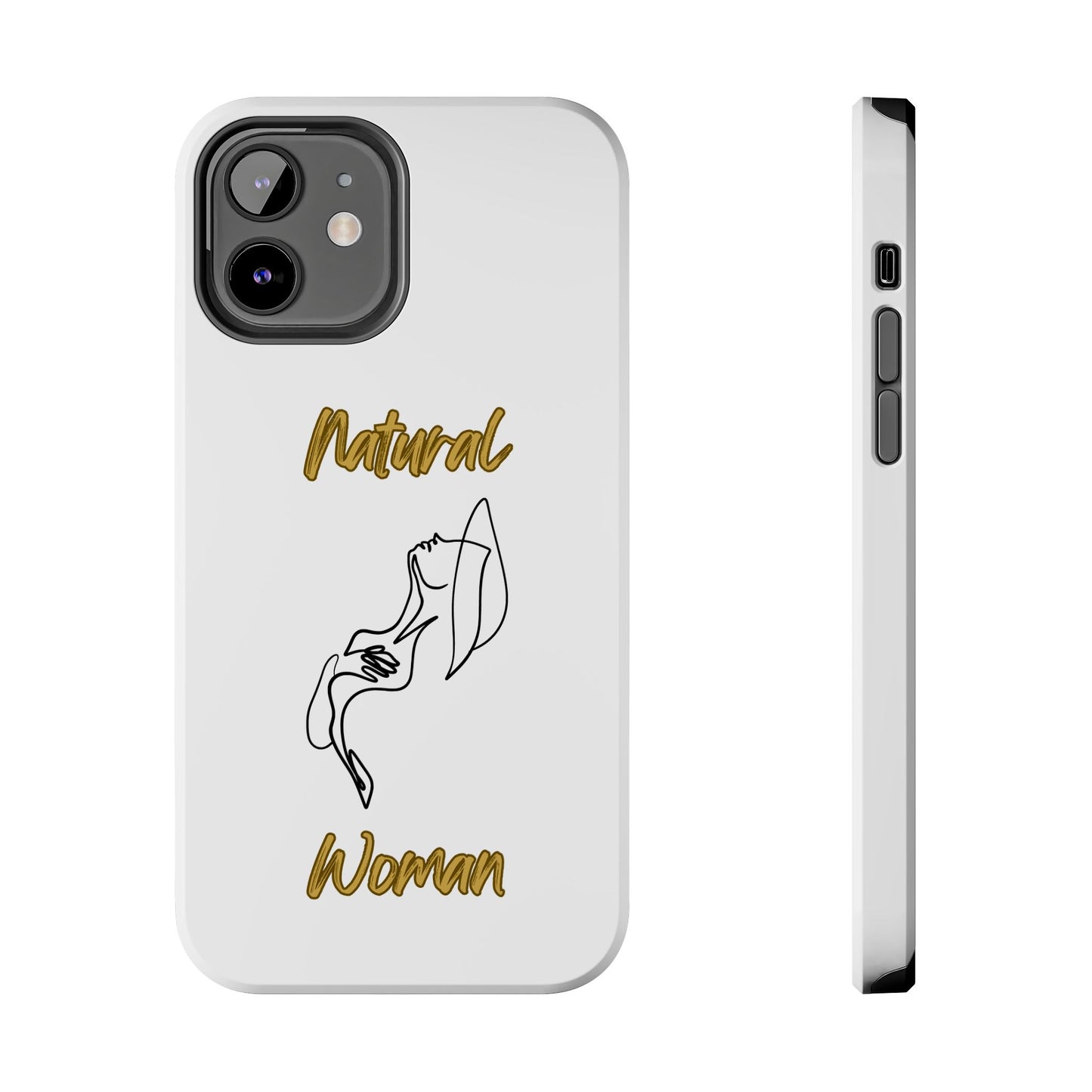 Natural Woman Free (BL)Tough Phone Cases WHITE