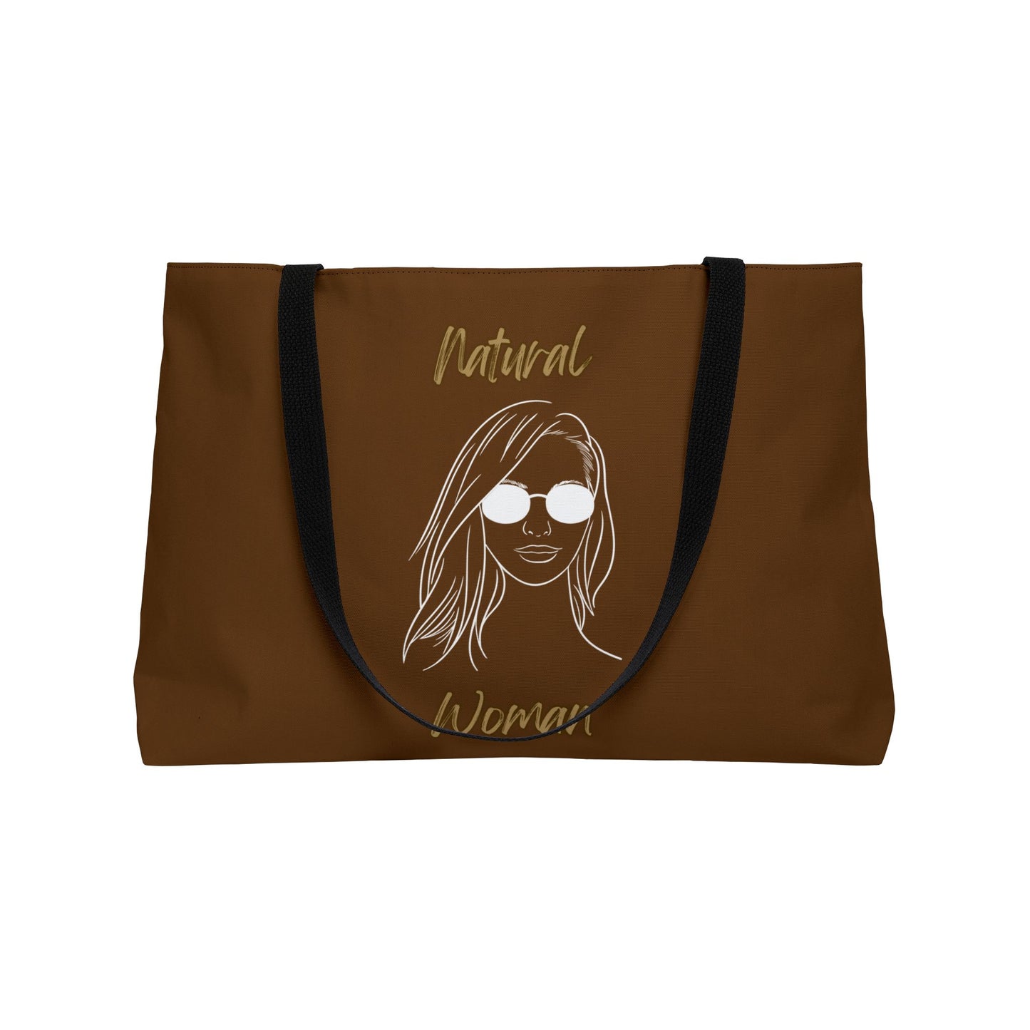 Natural Woman Shades (WL) Weekender Tote Bag BROWN