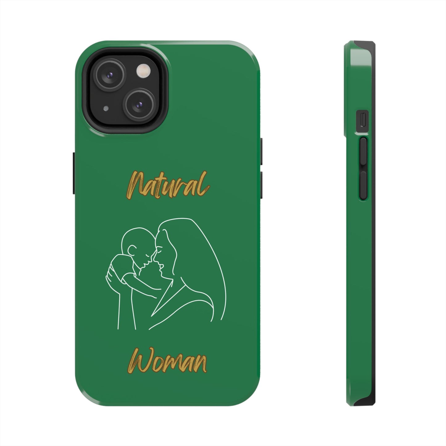 Natural Woman Joy (WL) Tough Phone Cases DARK GREEN