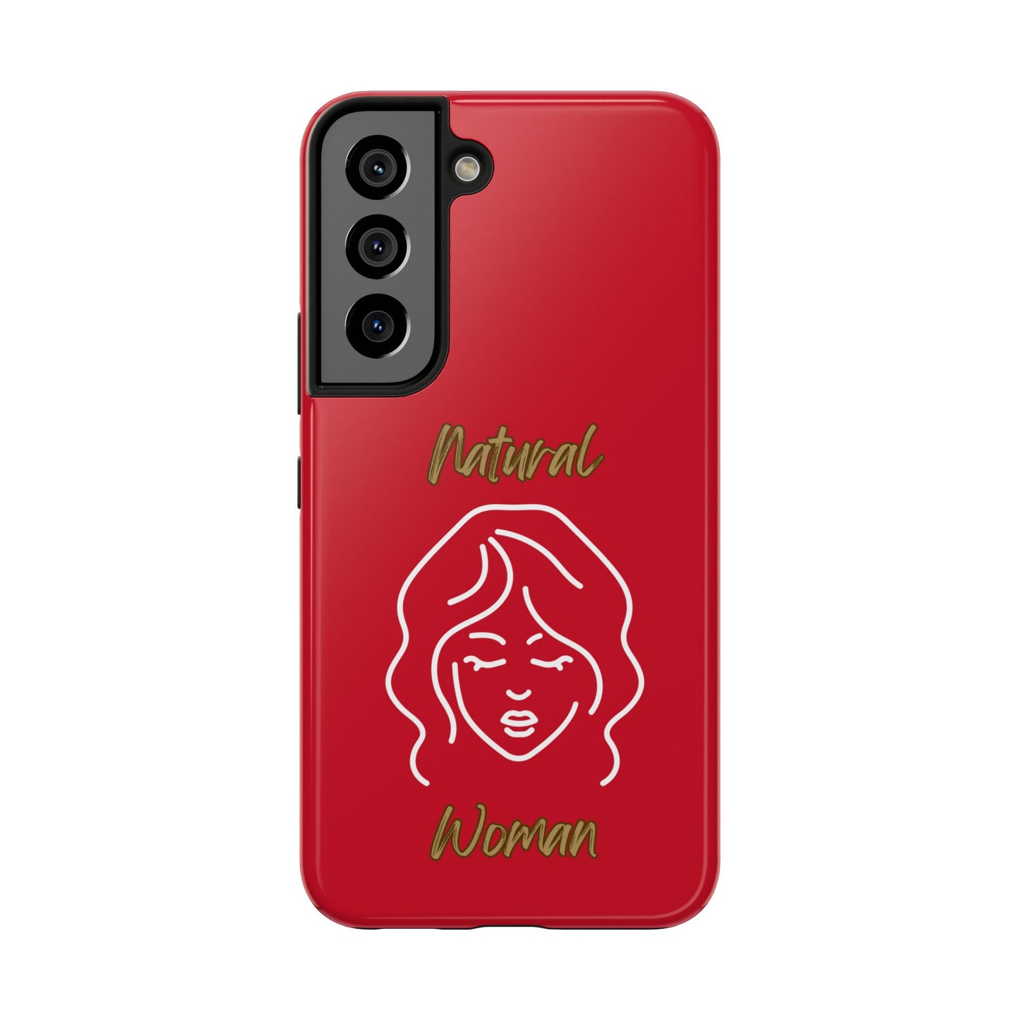 Natural Woman Modest (WL)Tough Phone Cases DARK RED