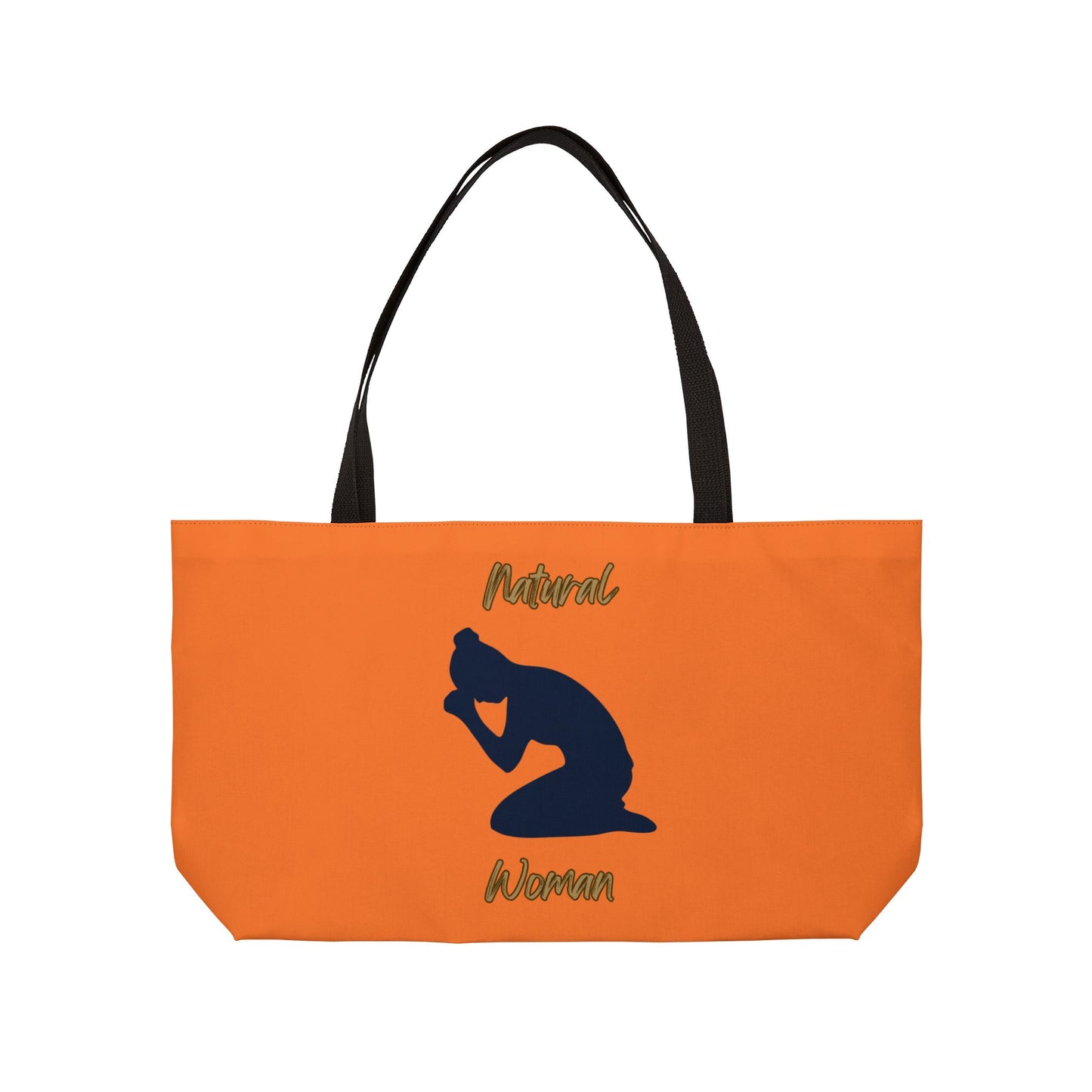 Natural Woman Pray (BL) Weekender Tote Bag CRUSTA