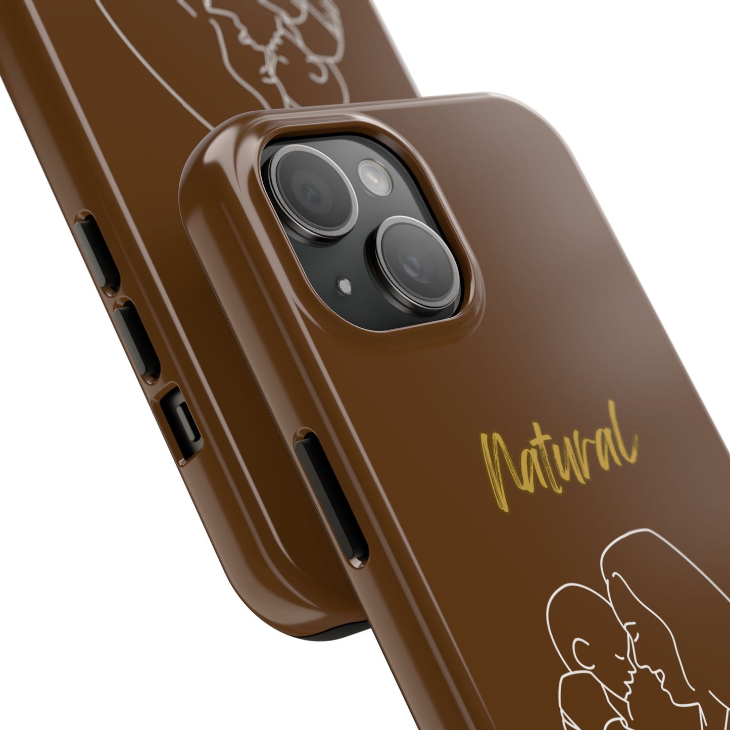 Natural Woman Joy (WL) Tough Phone Cases BROWN