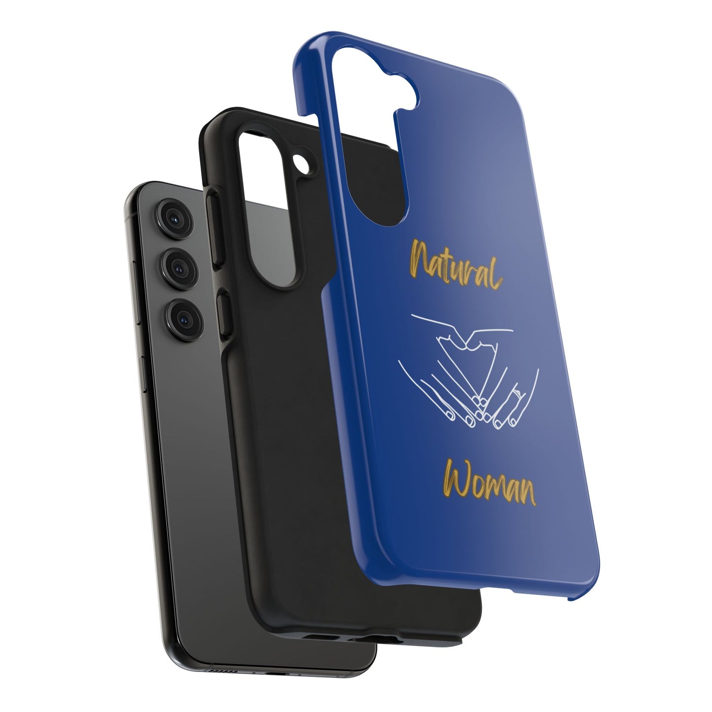 Natural Woman I Love You (WL)Tough Phone Cases DARK BLUE